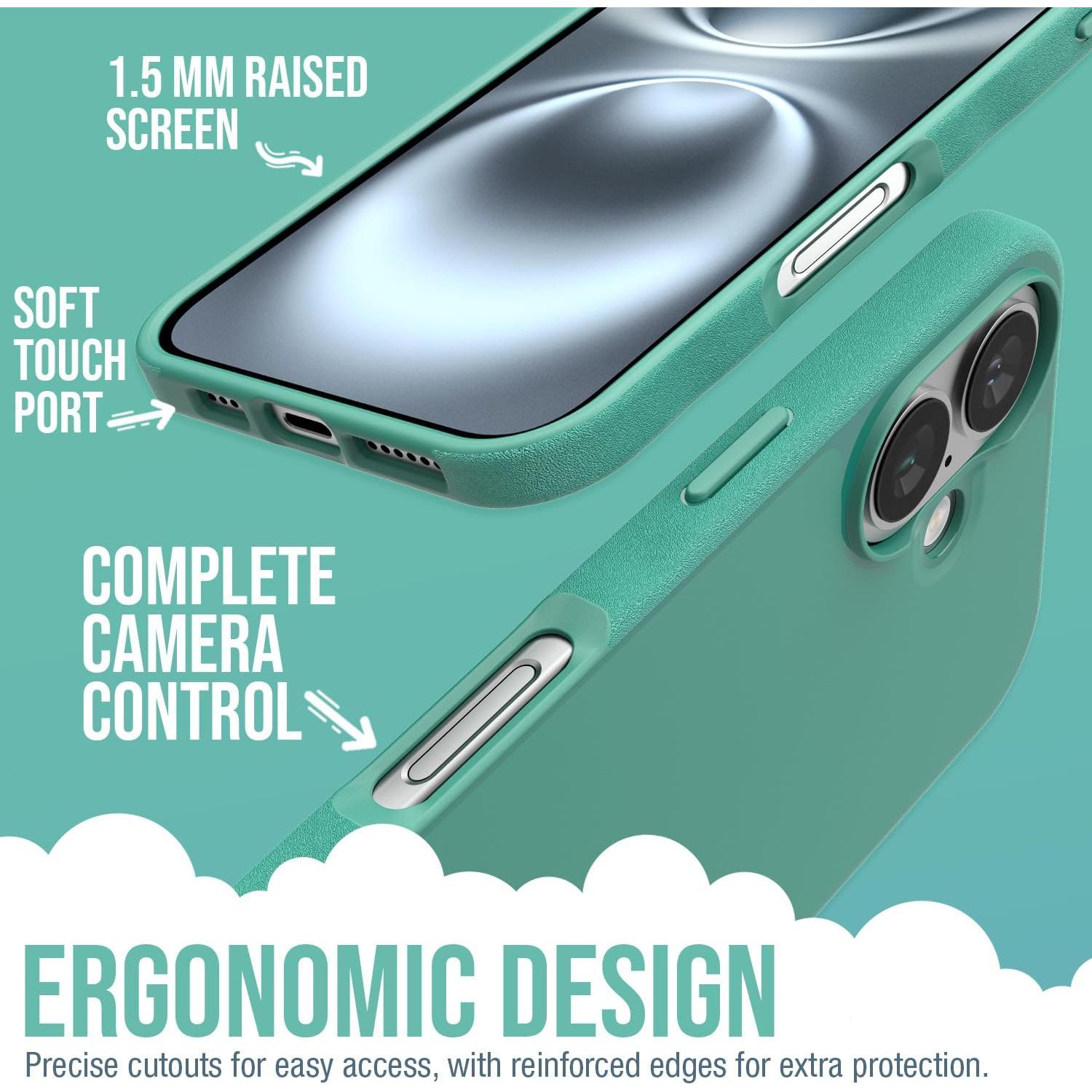 Funda Magnética Smartish para iPhone 16 - Gripmunk Ligera