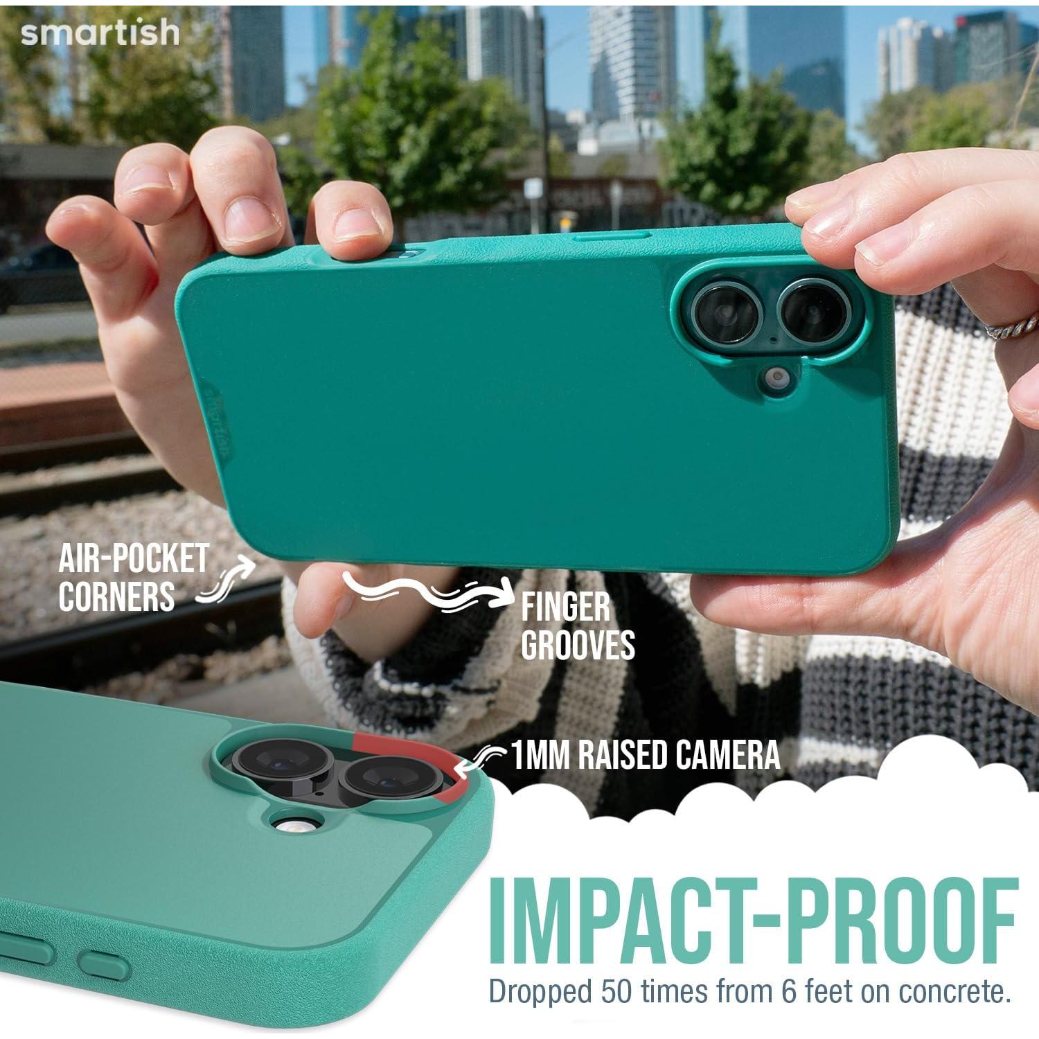Funda Magnética Smartish para iPhone 16 - Gripmunk Ligera