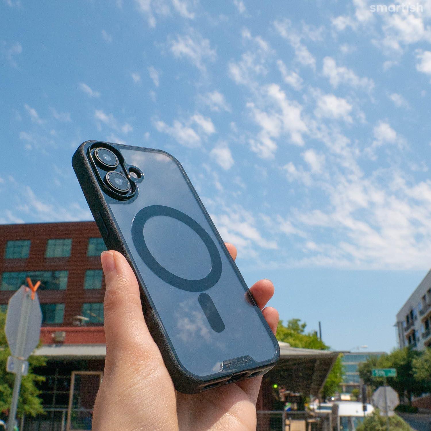 Funda Magnética Smartish para iPhone 16 - Gripmunk Ligera