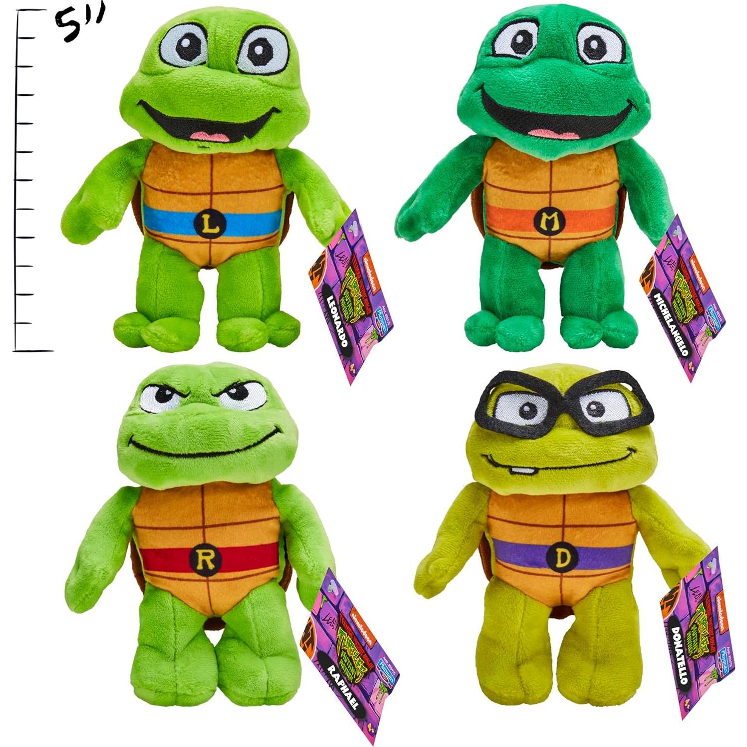 Tales of The TMNT Toddler Plush 4pk