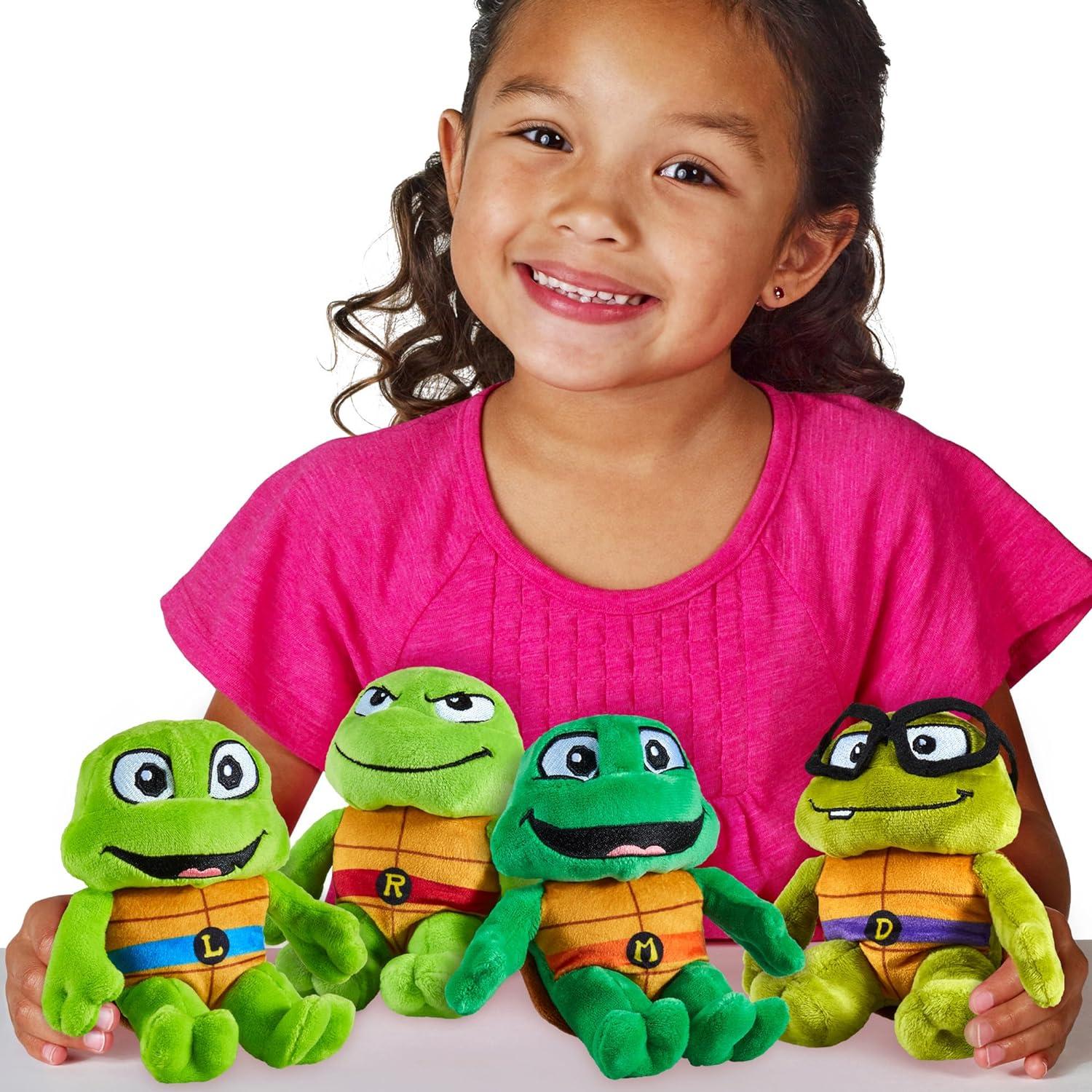 Tales of The TMNT Toddler Plush 4pk