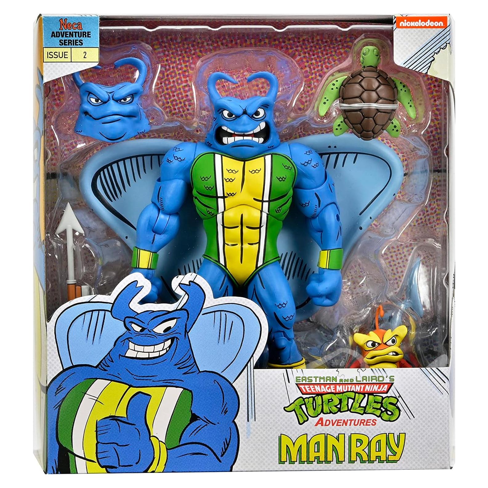 Figura de Acción NECA TMNT Man Ray 17.78 cm