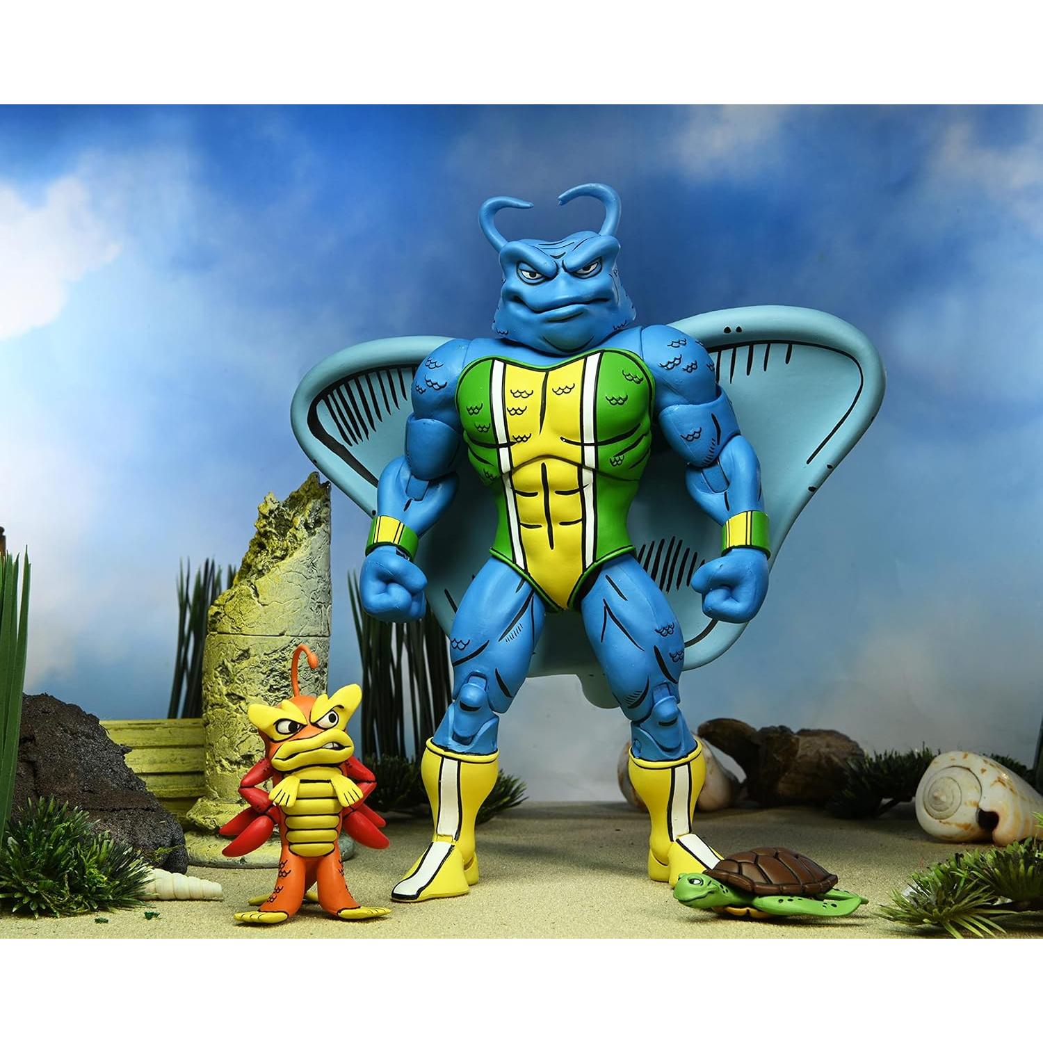 Figura de Acción NECA TMNT Man Ray 17.78 cm