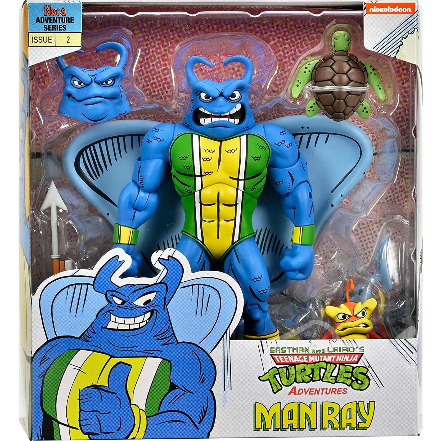 Figura de Acción NECA TMNT Man Ray 17.78 cm