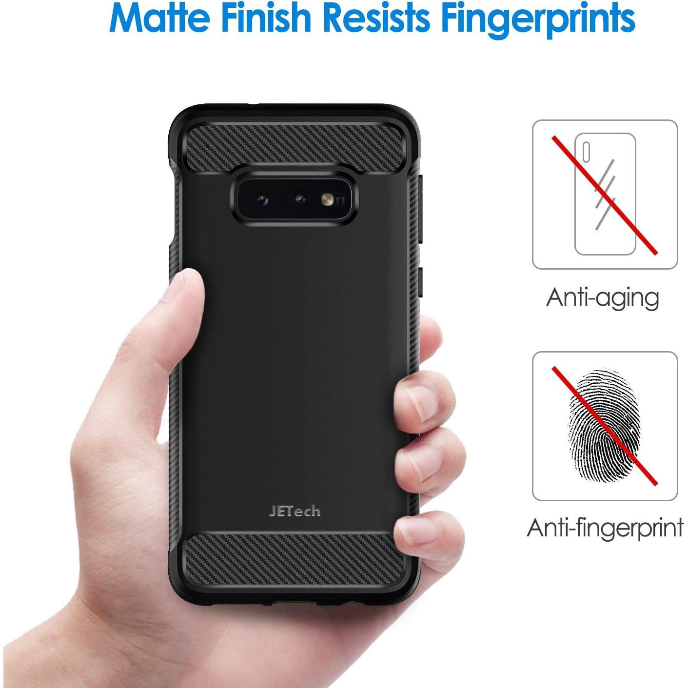 Funda Slim JETech para Samsung Galaxy S10e - Fibra Carbono