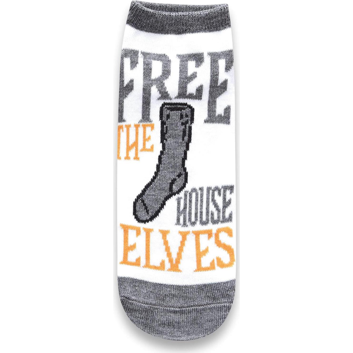 Calcetines Tobilleros Harry Potter Dobby 5 Paquetes Talla 4-10