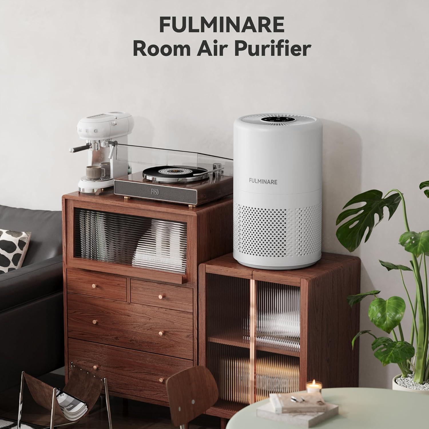 Purificador de Aire FULMINARE PUT10 HEPA para Habitaciones