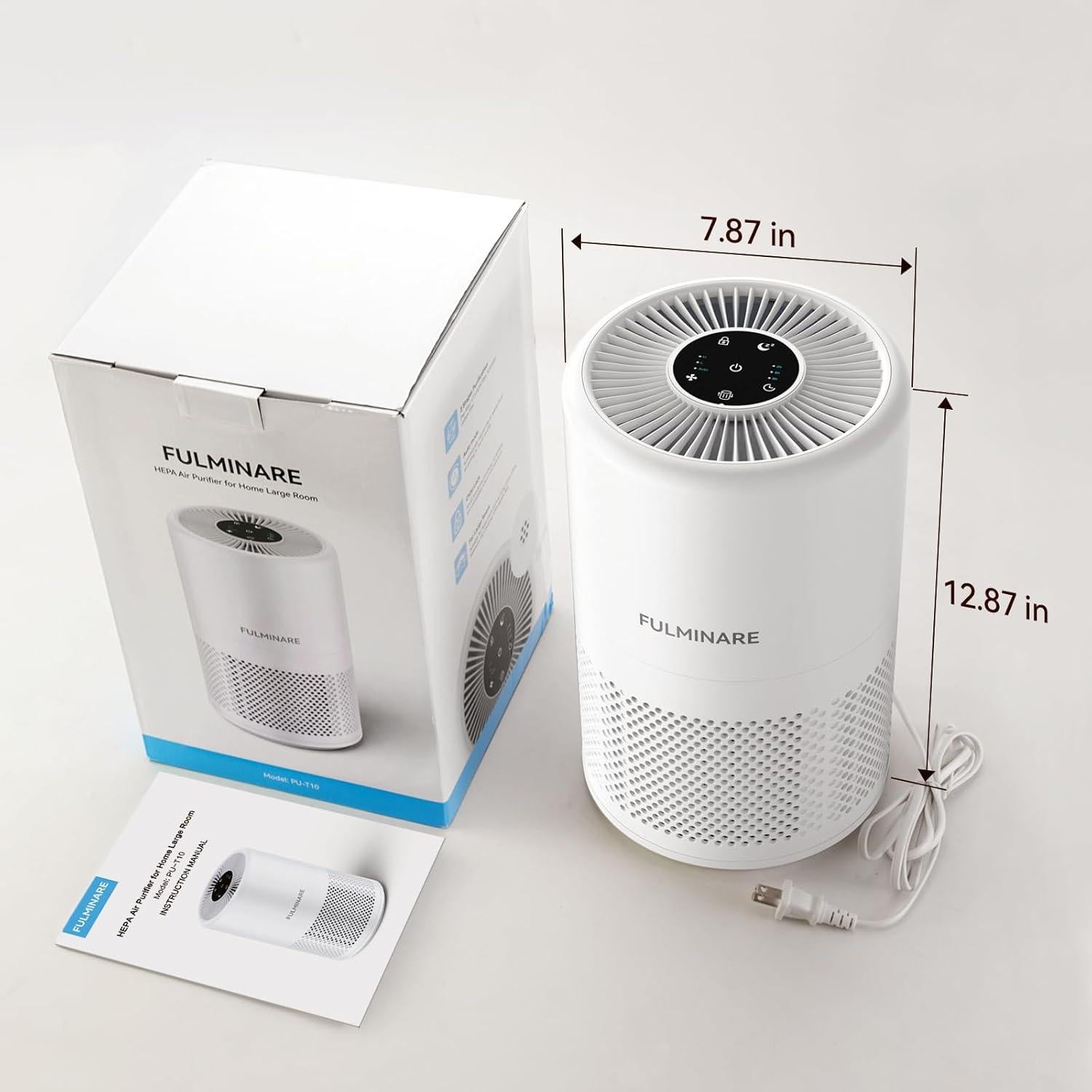 Purificador de Aire FULMINARE PUT10 HEPA para Habitaciones