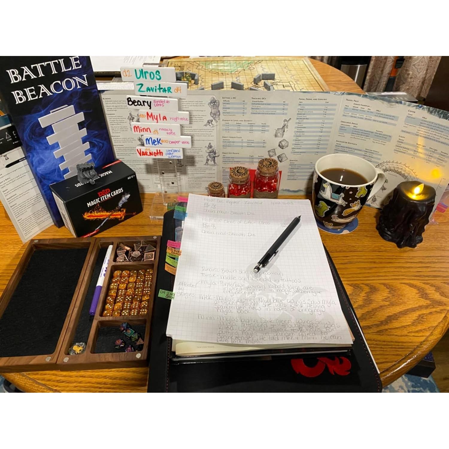 Tracker de Iniciativa DND Futhark - Rastrear 12 Jugadores