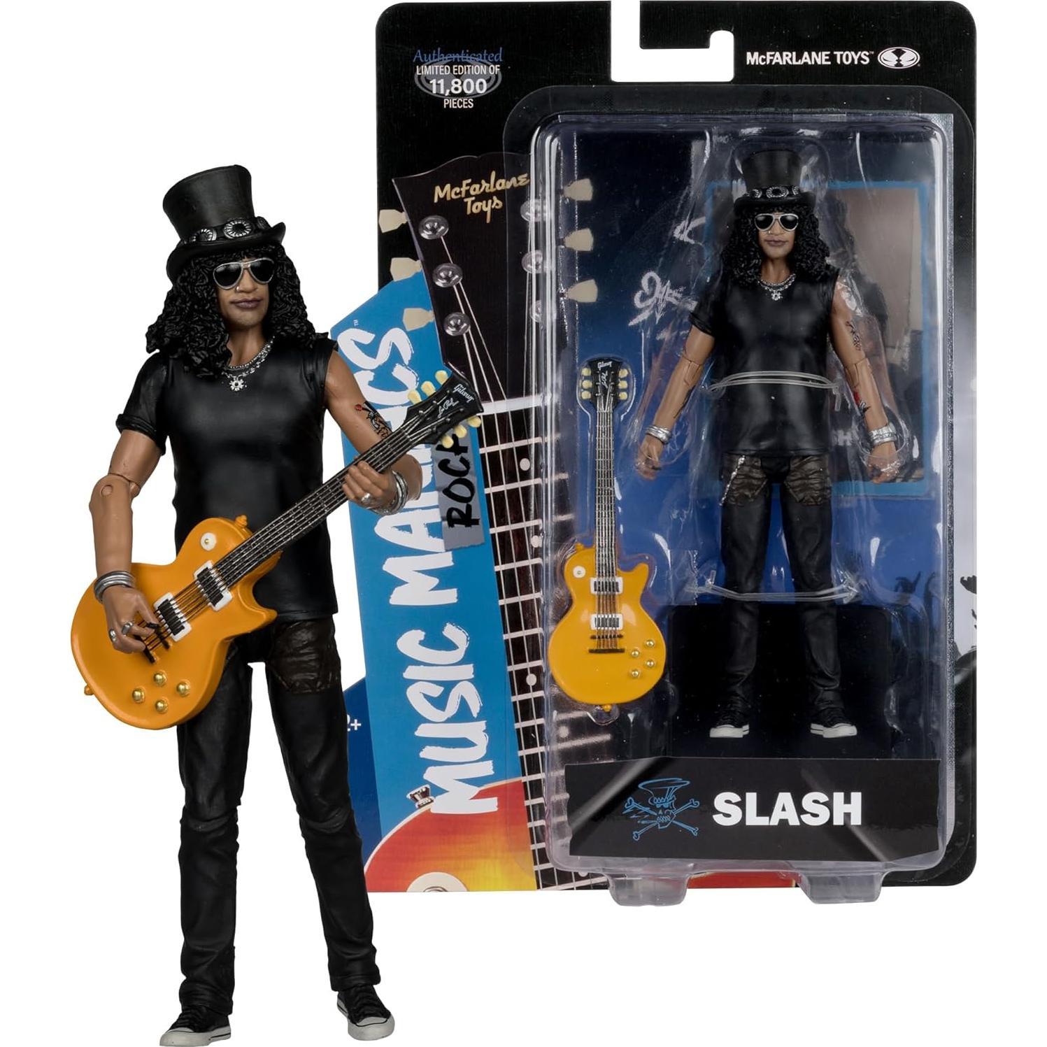 Figura de acción McFarlane Toys Music Maniacs Rock Slash 15 cm