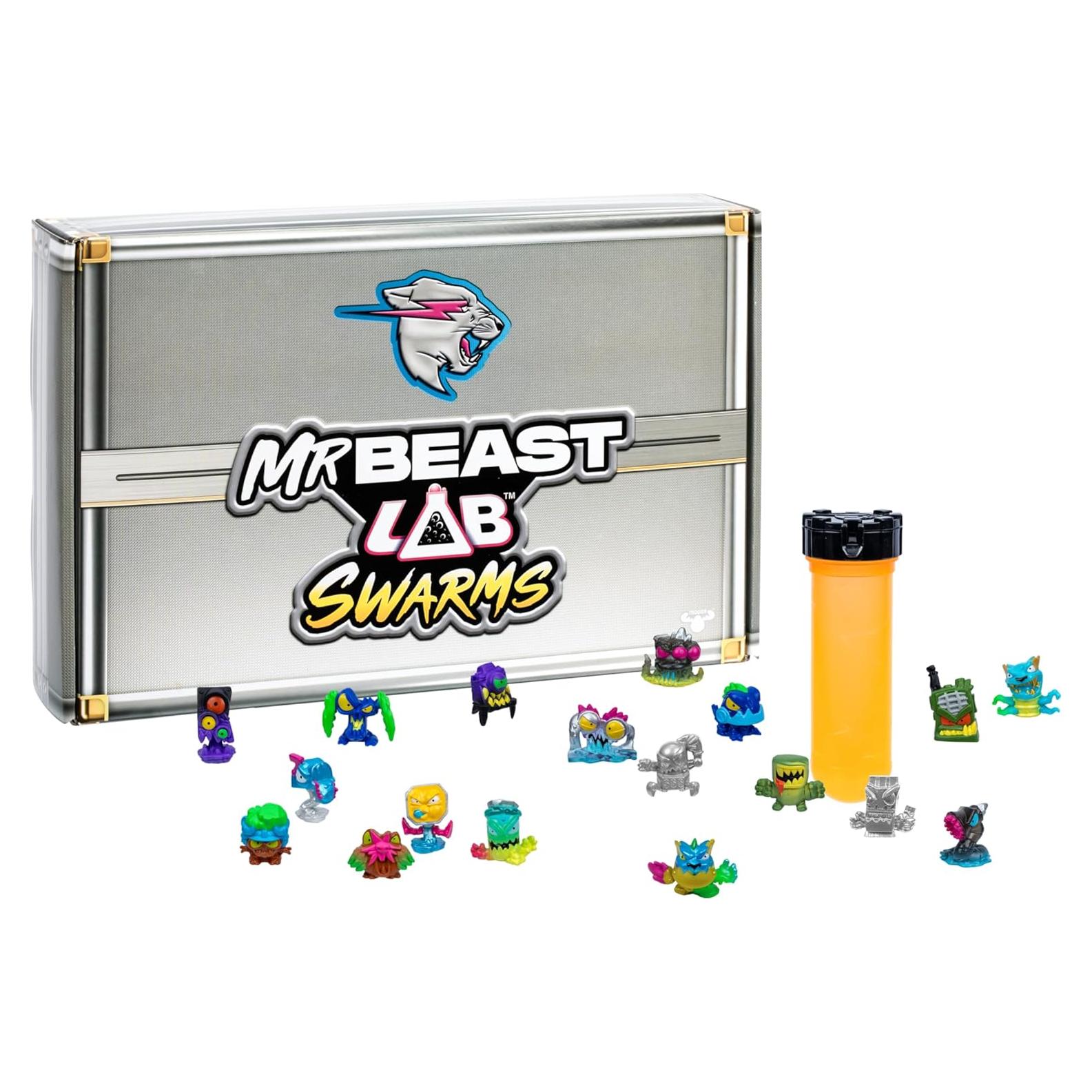 MrBeast Lab Swarms Serie 2 Caja de Dinero Atómico - 18 Micro Bestias