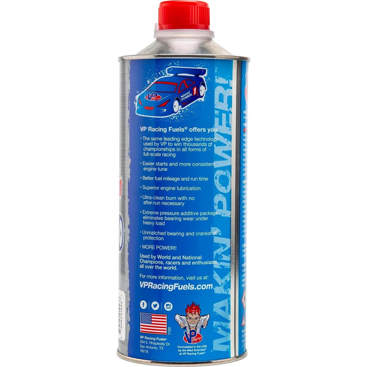 VP Racing Hobby Fuel 20% Nitro 1QT - Combustible RC