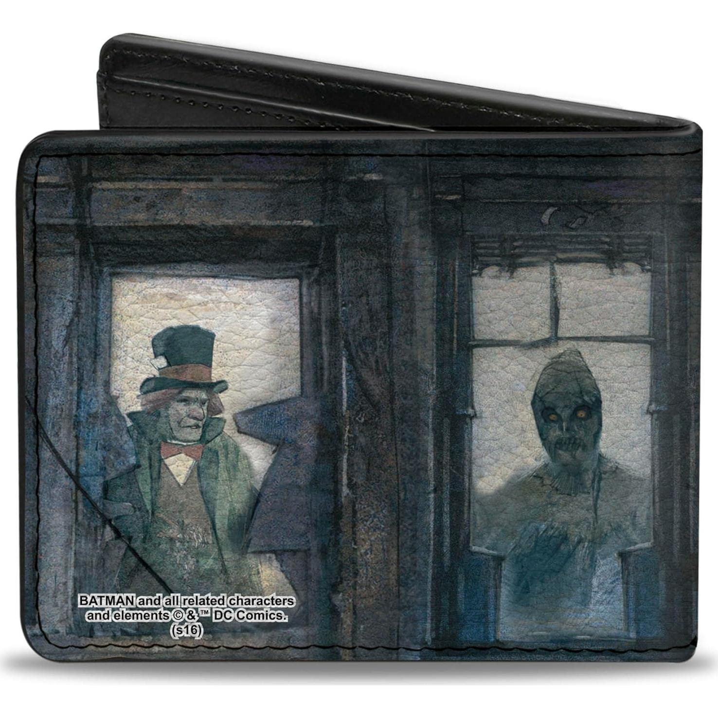 Cartera Bifold Unisex Buckle-Down Batman Cuero Vegano