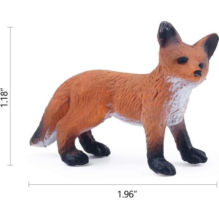 Conjunto de Figuras de Juguete UANDME 7 Zorros Realistas