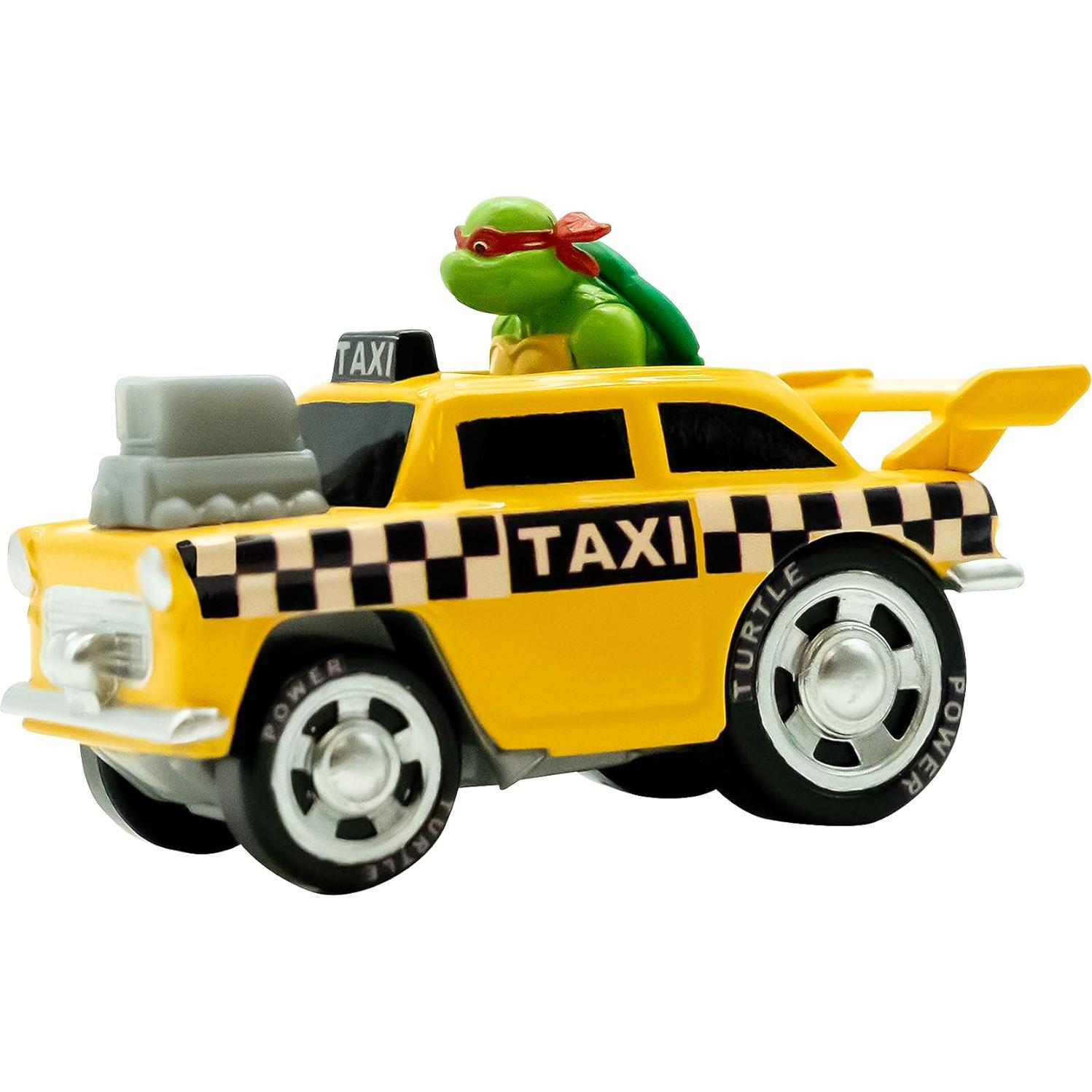 Tortugas Ninja Set Shell Riders Diecast 1:64 Leo, Raph, Don y Mikey