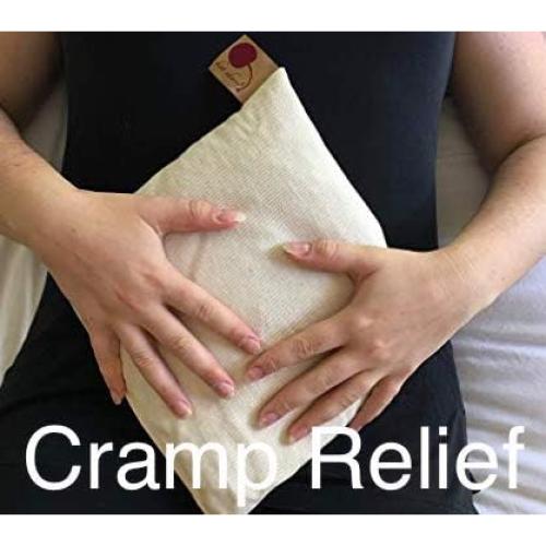 Almohada Térmica Hot Cherry de Denim Natural 25x25 cm