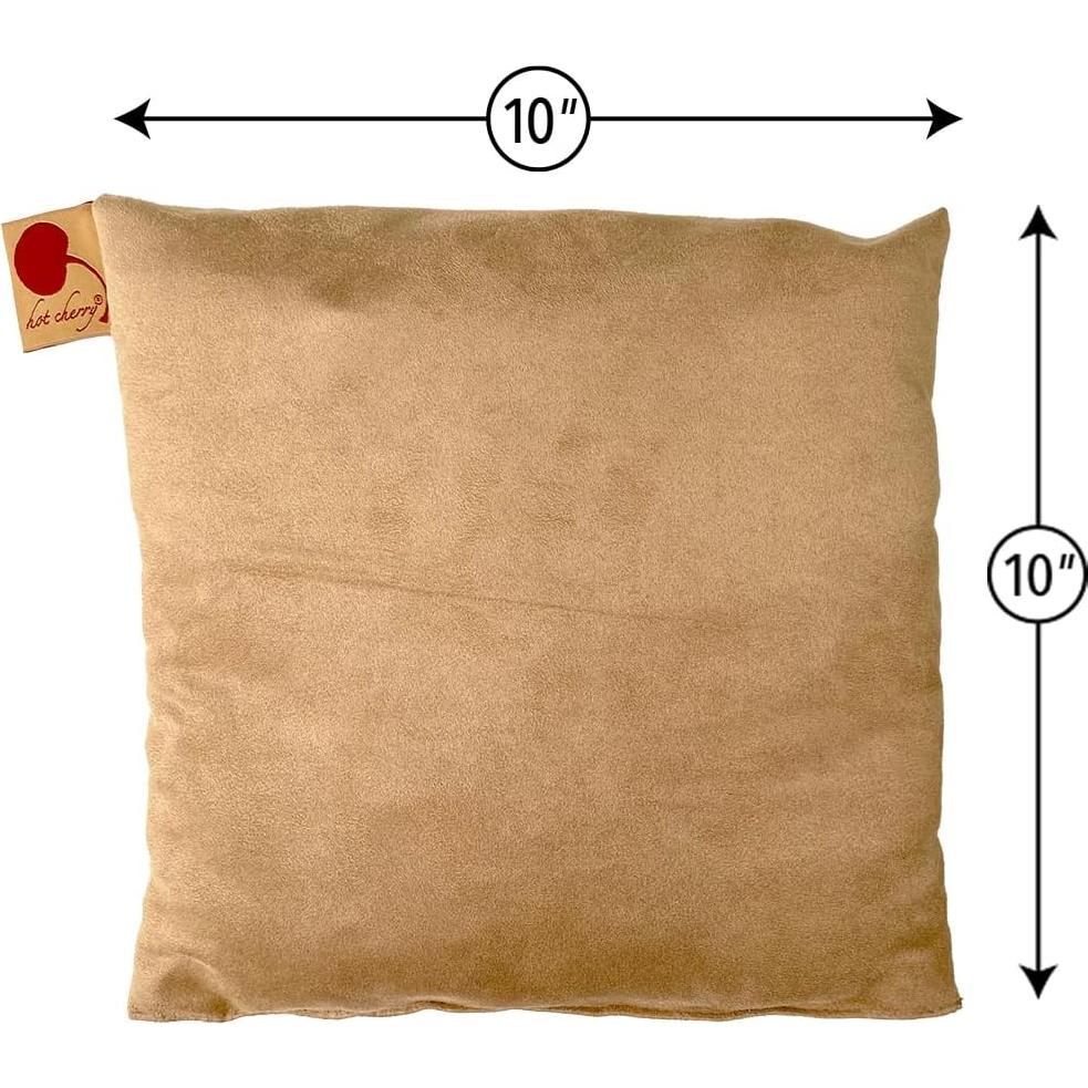 Almohada Térmica Hot Cherry de Denim Natural 25x25 cm