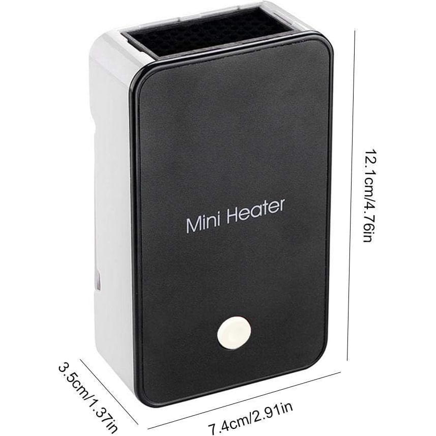 Calentador eléctrico portátil YOUCIDI WY-H1-B1 negro 110V