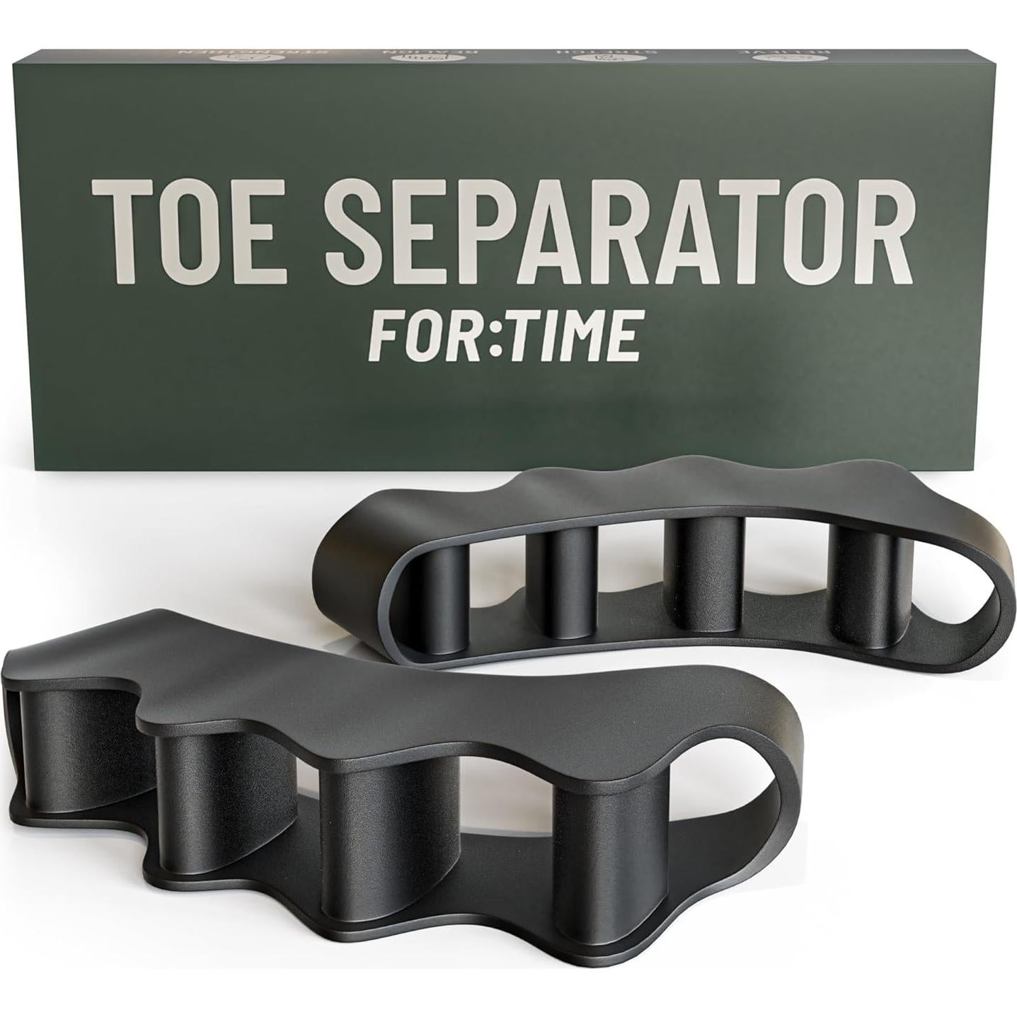 Separadores de Dedos de Gel For Time Fitness - Corrector de Juanetes