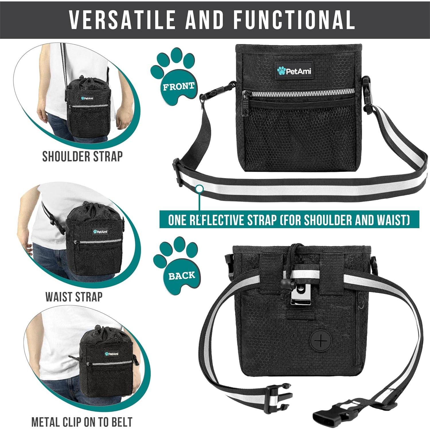 Bolsa de Golosinas para Perros PetAmi - Entrenamiento y Paseo