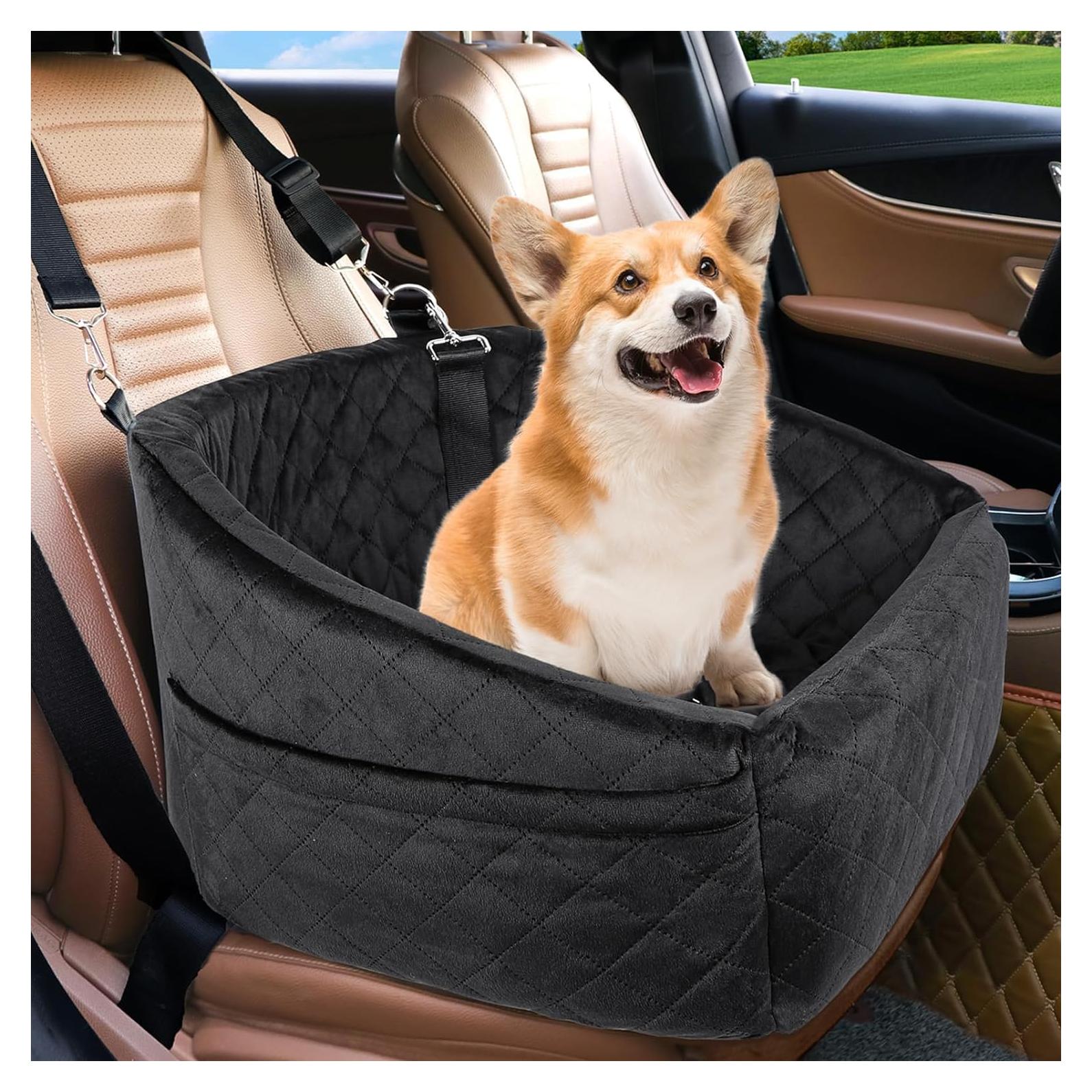 Asiento Elevador para Perros NEEZUKAR Negro 52x52x40cm