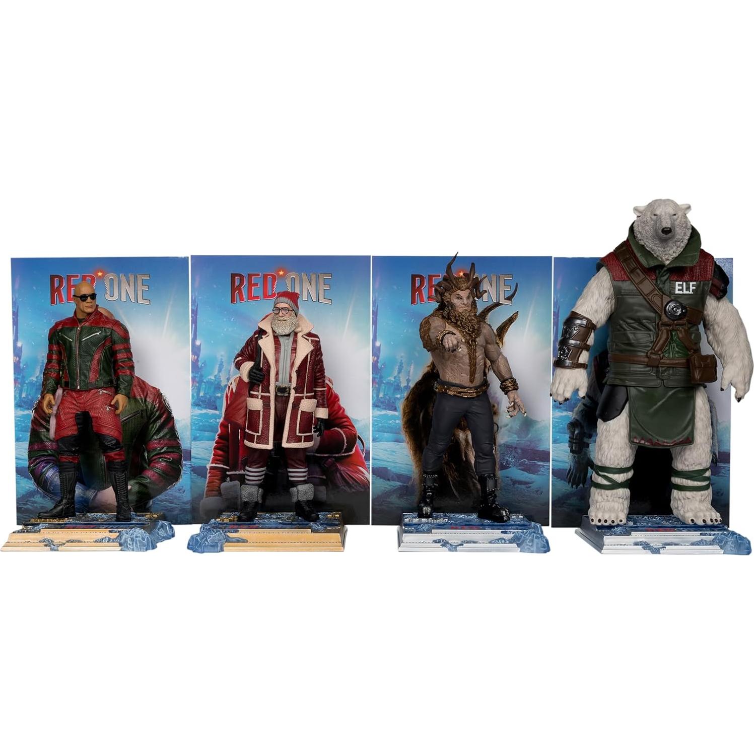 Figuras McFarlane Toys Red One 4pk 15.24cm Detalladas