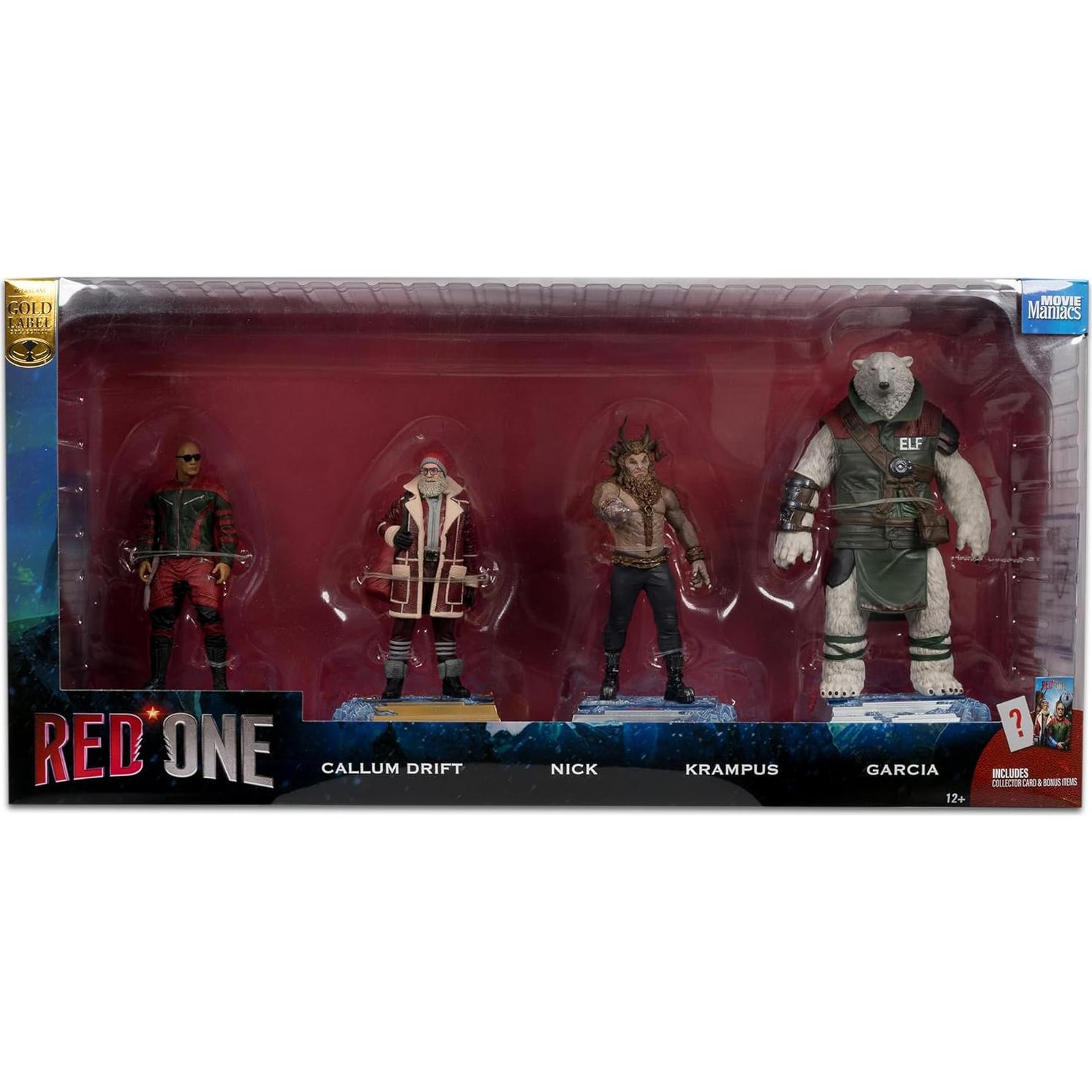 Figuras McFarlane Toys Red One 4pk 15.24cm Detalladas