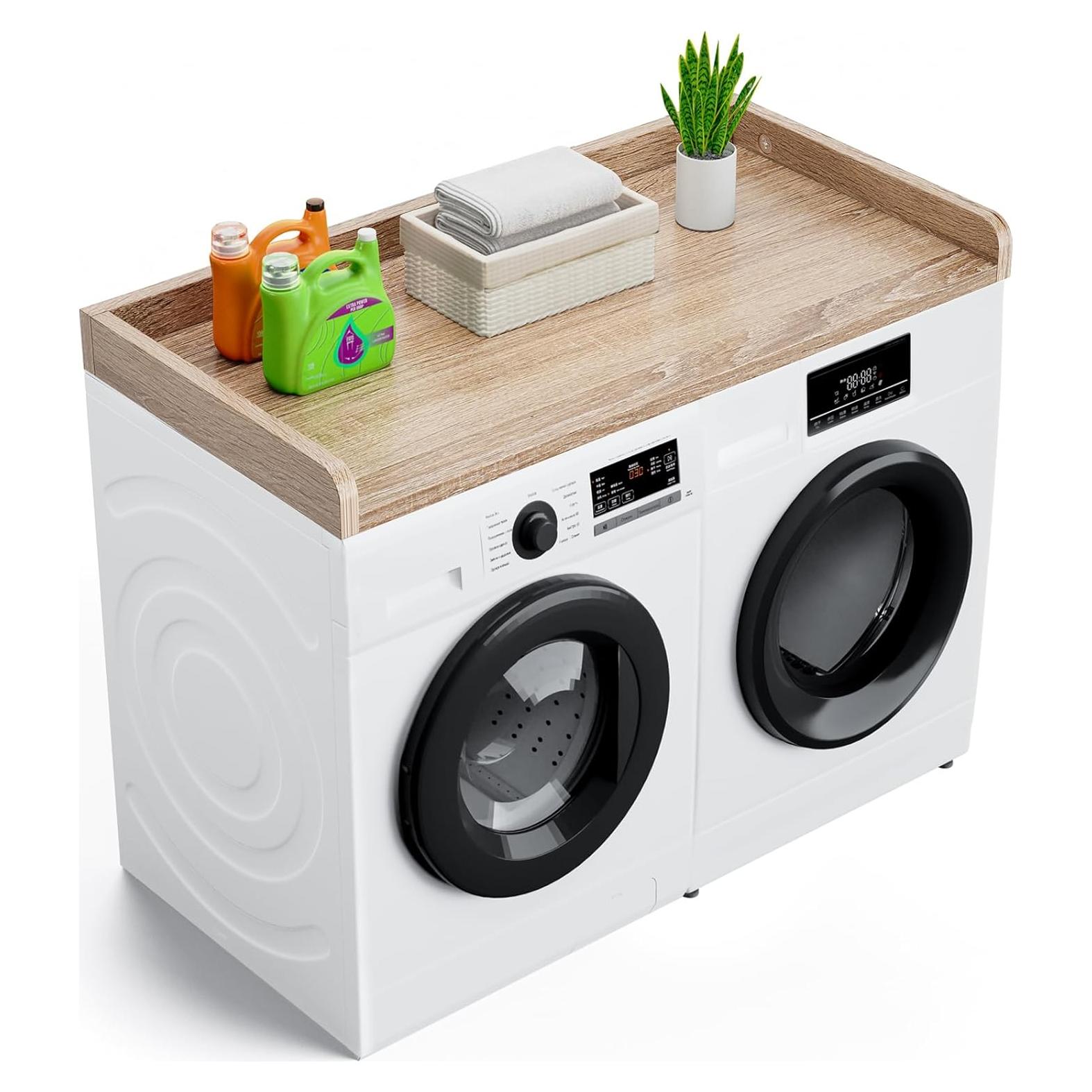 Encimera de Lavandería Alfrufy 54x27.5 cm Roble Impermeable