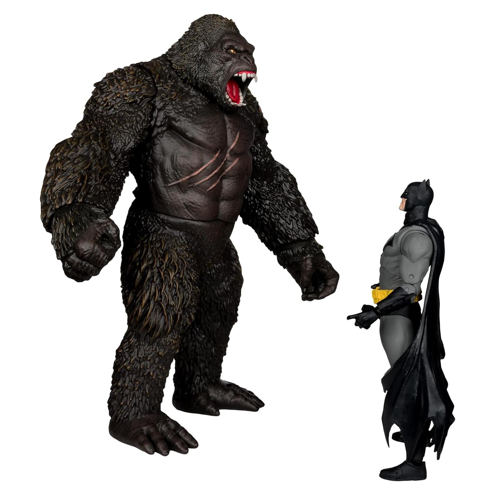 Figuras de Acción McFarlane Toys Batman vs Kong 2pk