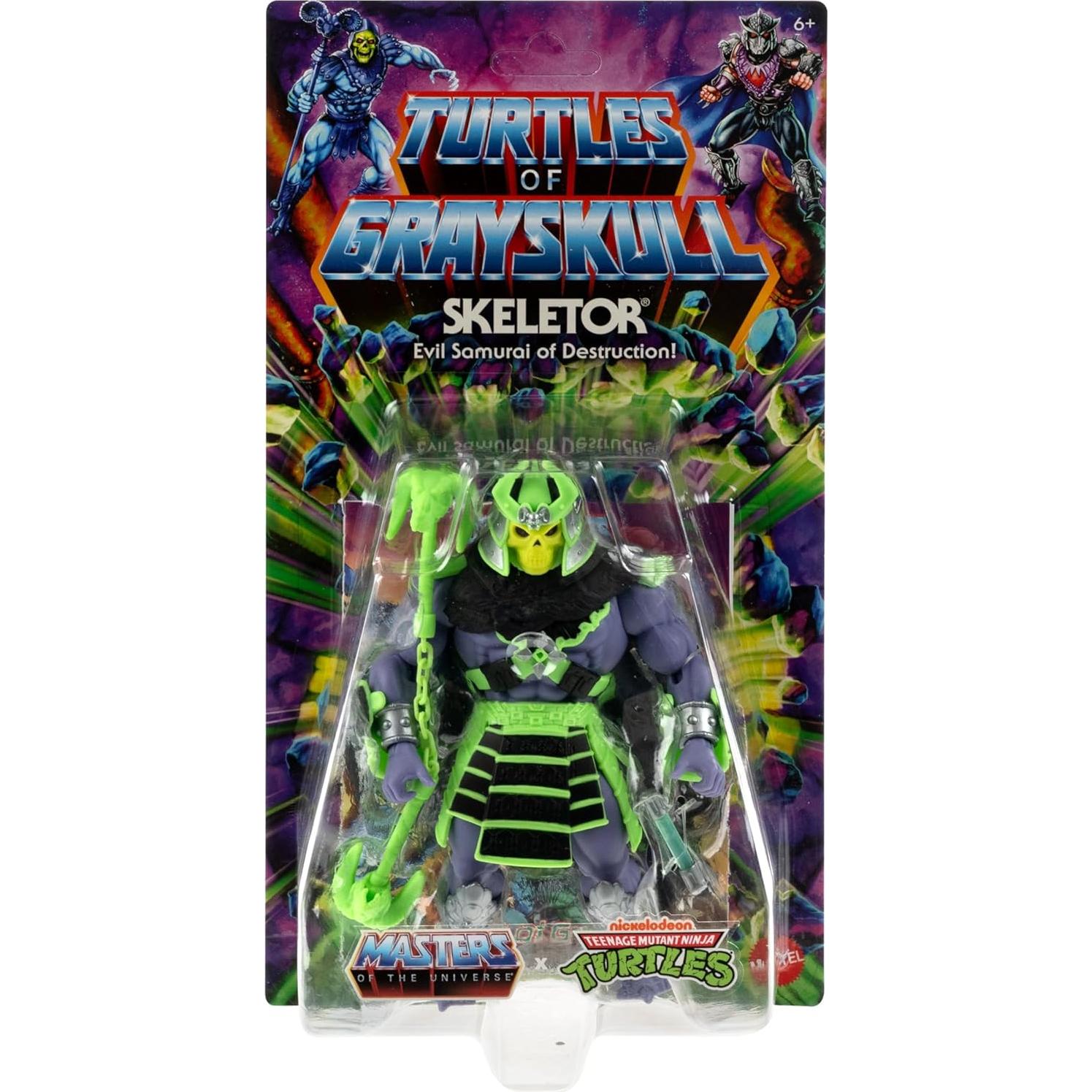 Figura de Acción Skeletor Mattel MOTU TMNT 13.97 cm