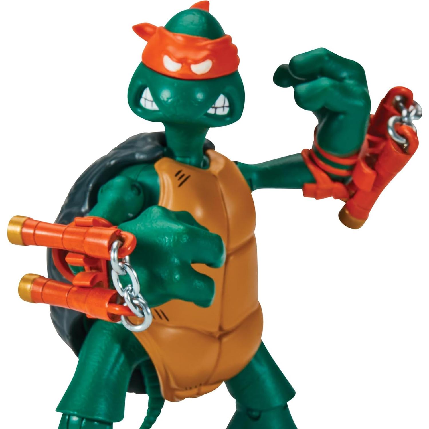 Figura de Acción TMNT Michelangelo Boceto 14.74 cm