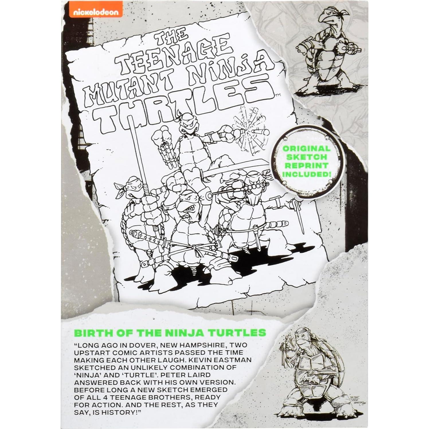 Figura de Acción TMNT Michelangelo Boceto 14.74 cm