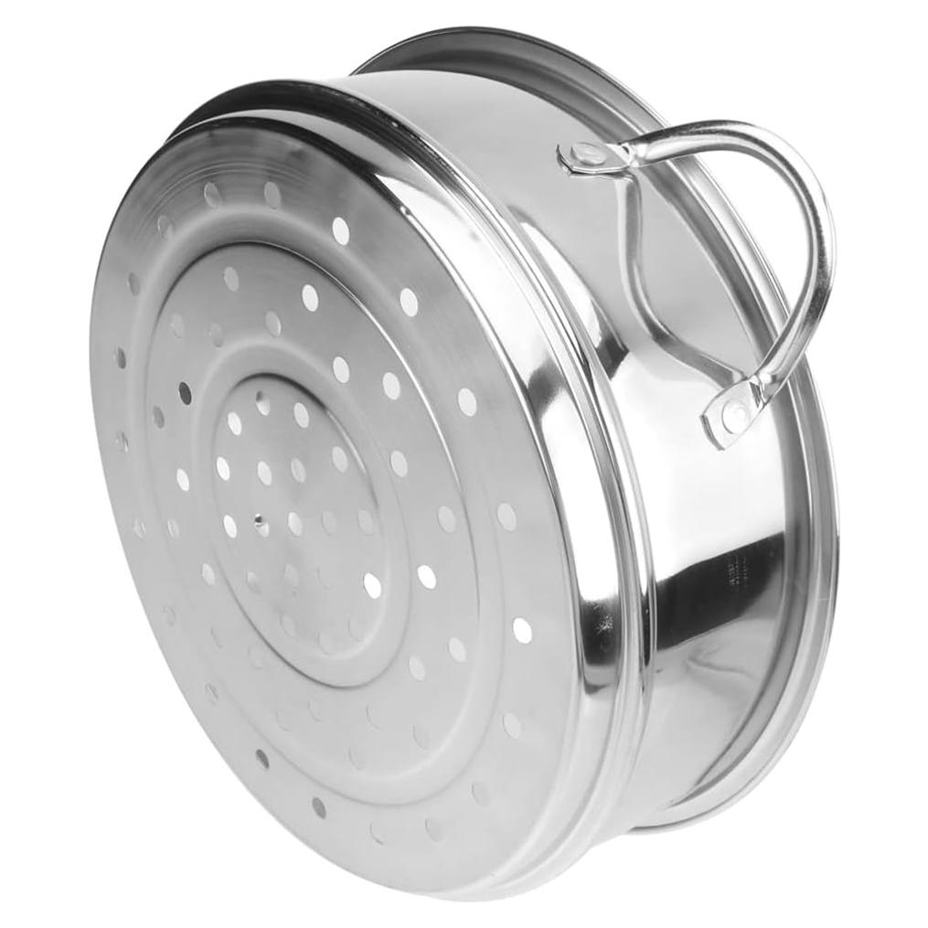 Cesta de Vapor Apilable Hemoton 22cm Acero Inoxidable