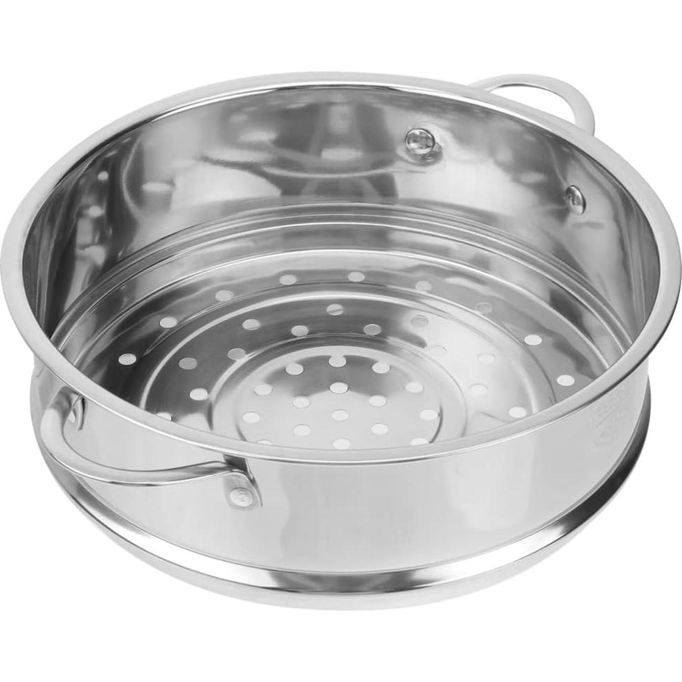 Cesta de Vapor Apilable Hemoton 22cm Acero Inoxidable