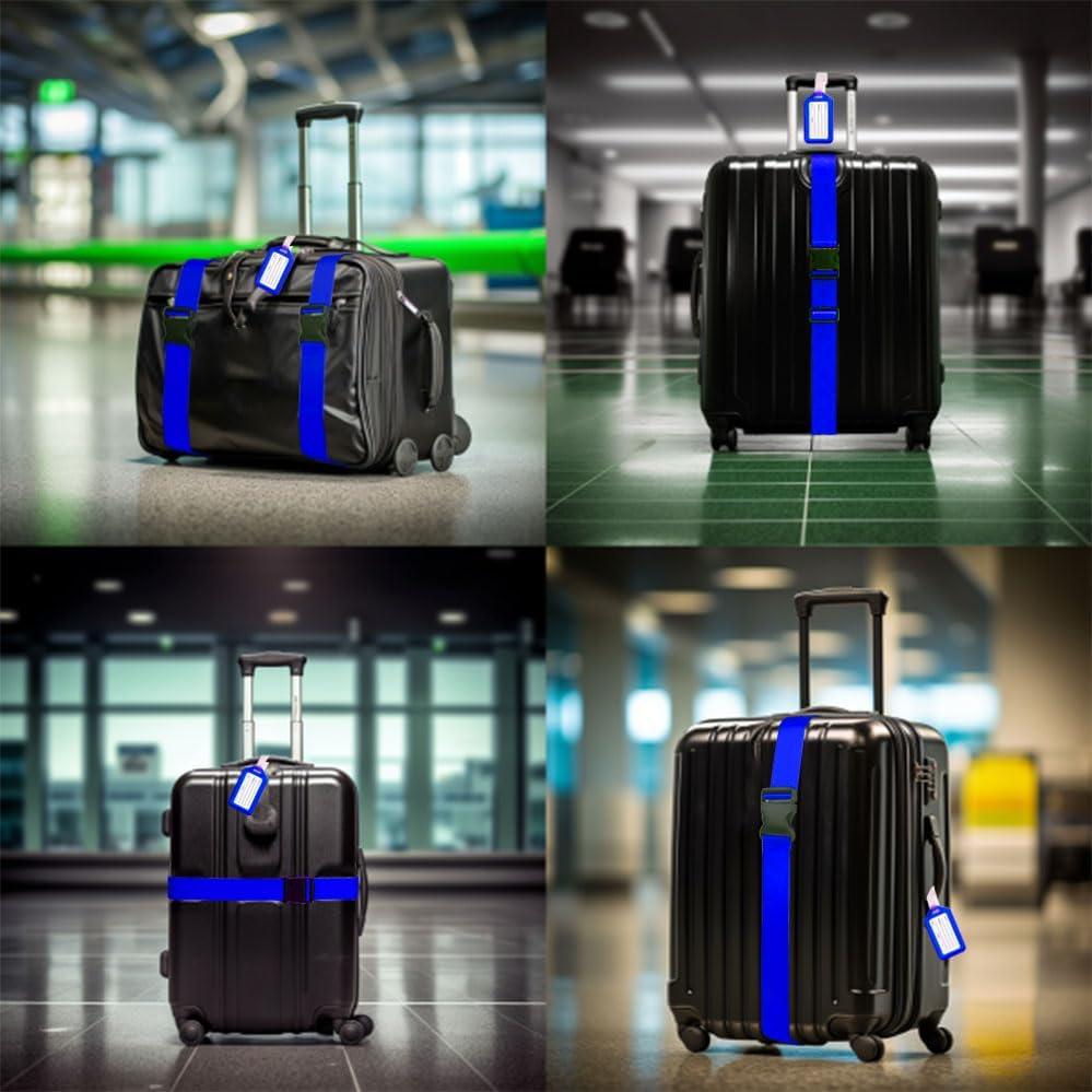 Correas de Equipaje Ajustables TRANVERS 200 cm Paquete de 4