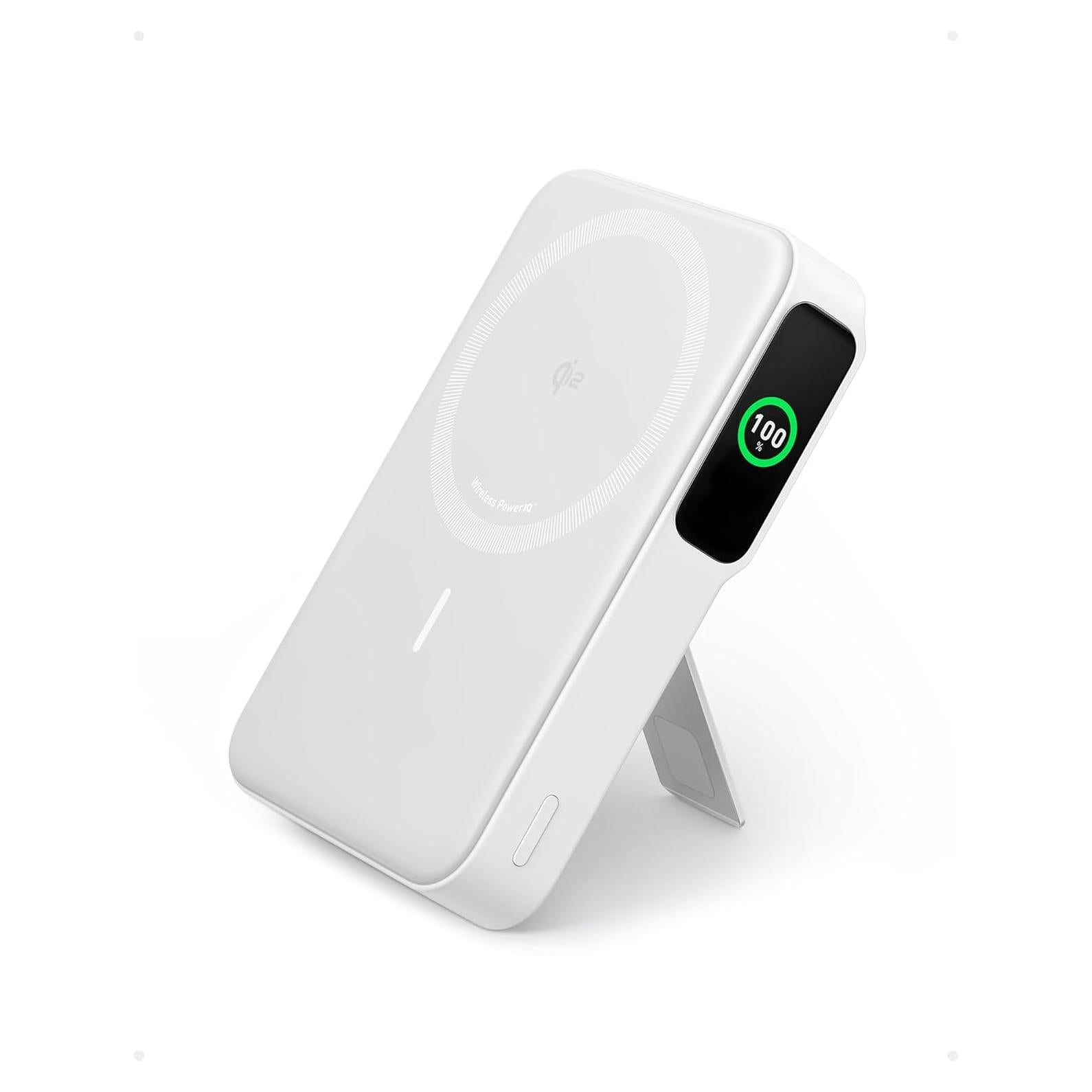 Banco de Poder Anker MagGo 10,000mAh Cargador Inalámbrico 15W