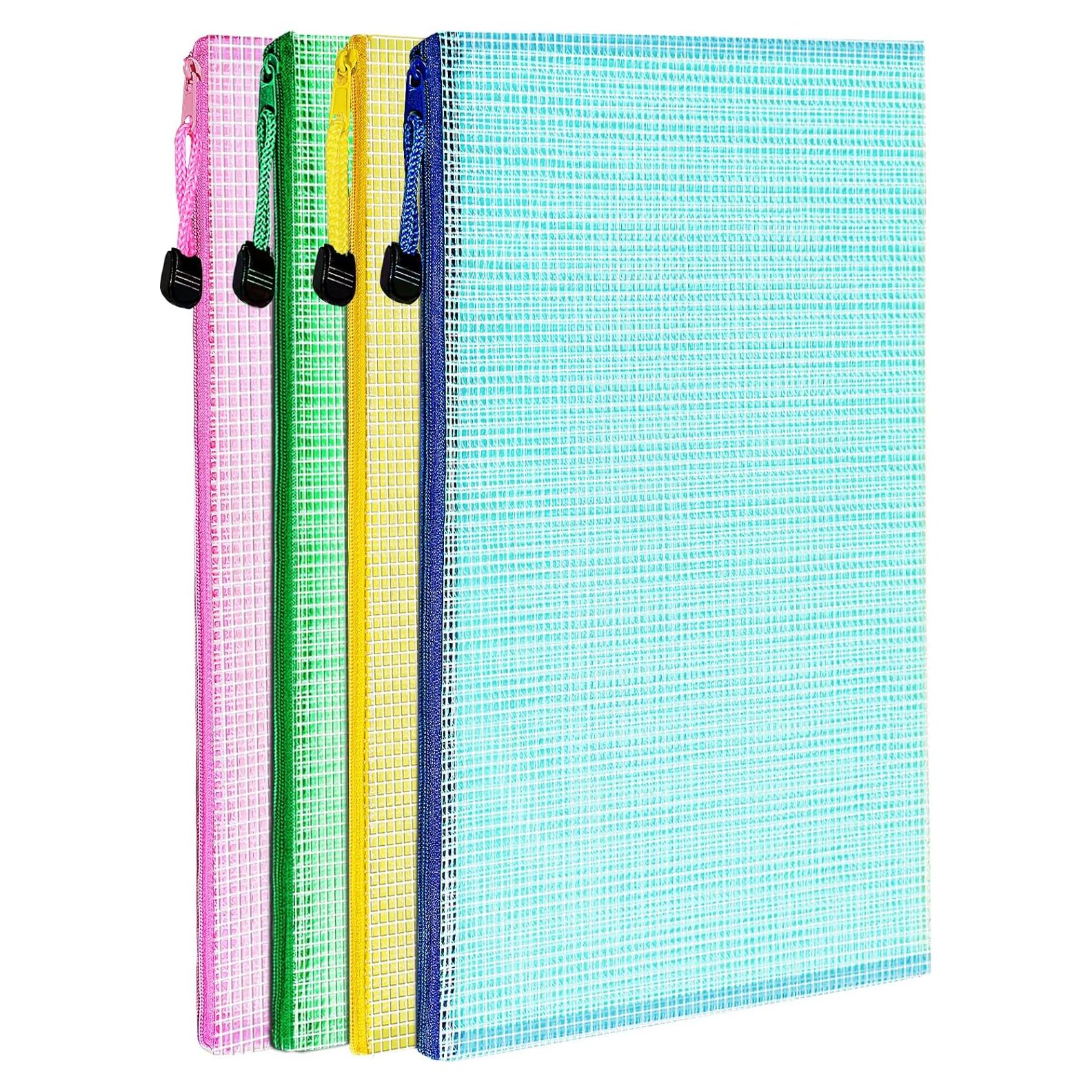 Bolsas de Malla con Cremallera LEOBRO 33.5x23.3 cm Set 4 pcs