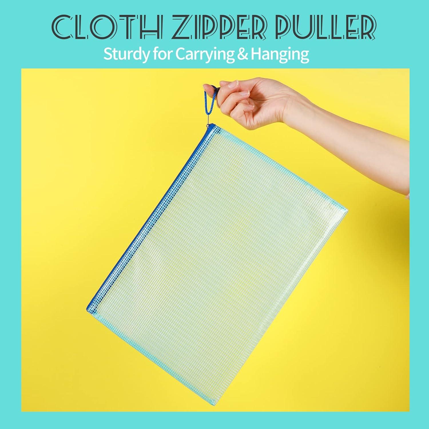 Bolsas de Malla con Cremallera LEOBRO 33.5x23.3 cm Set 4 pcs