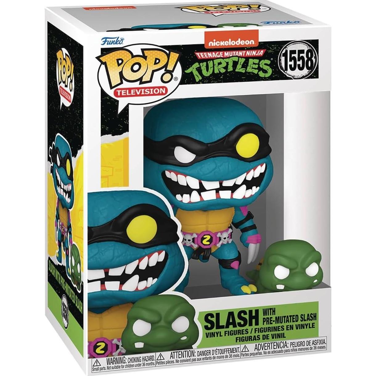 Figura Pop! Tortugas Ninja Funko Slash Pre-mutado 9.5 cm