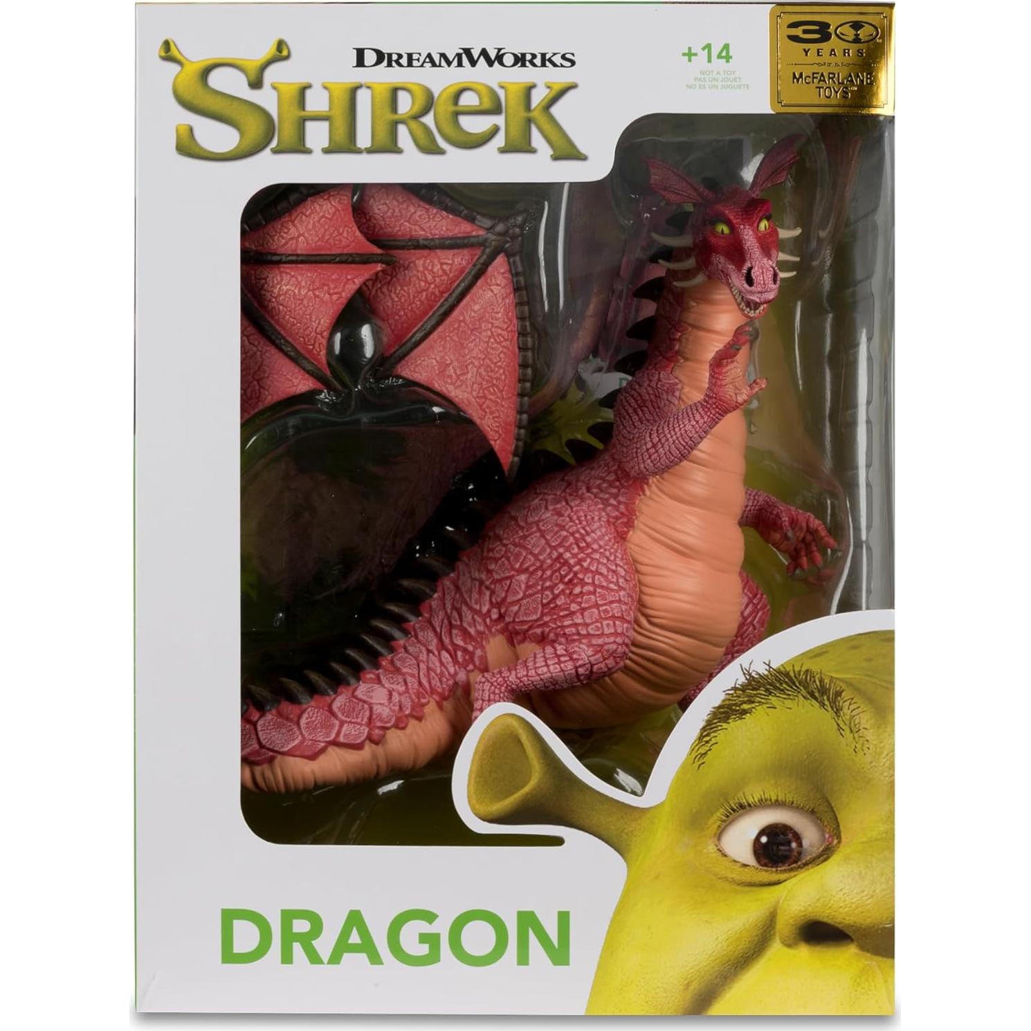 Figura Dragon Shrek 30 Aniversario McFarlane Toys 30cm