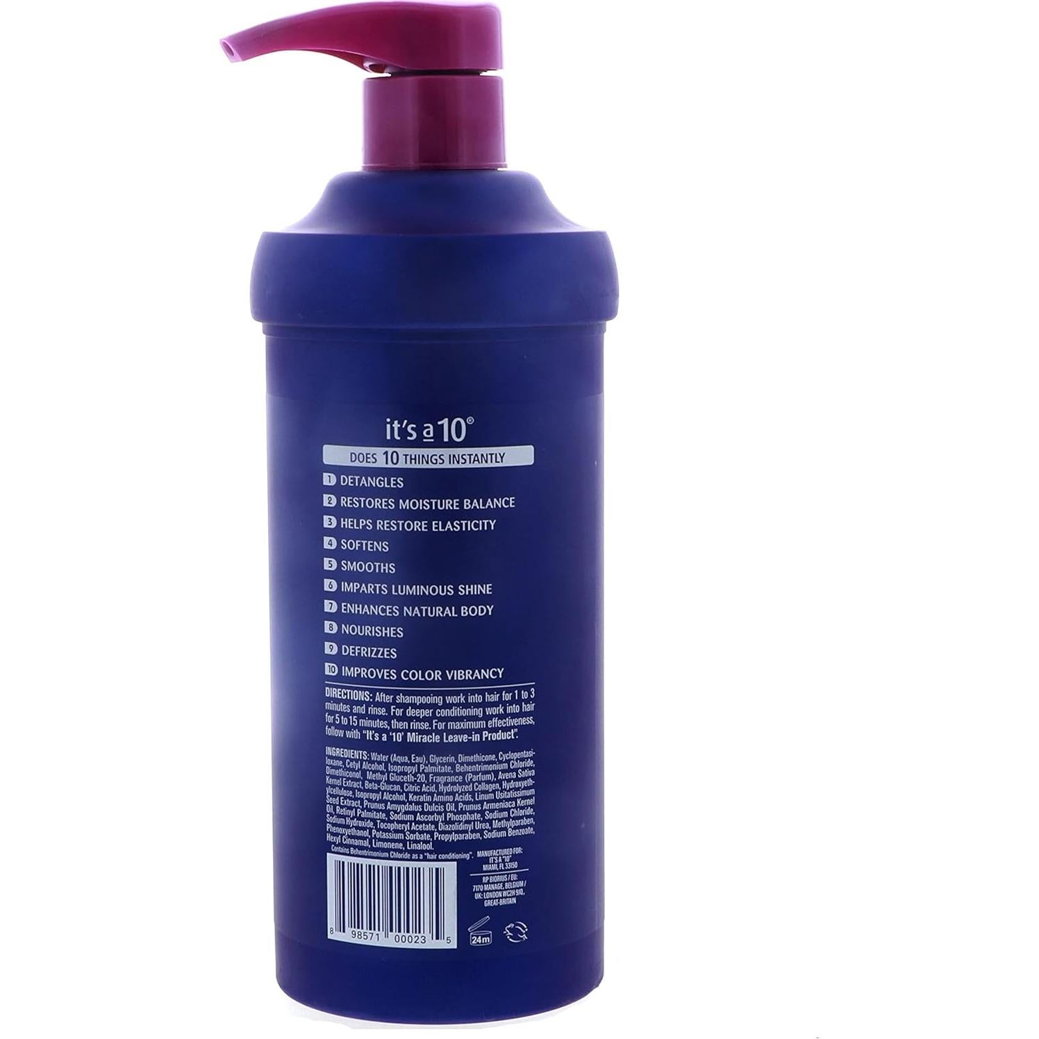 Mascarilla Milagrosa Es un 10 517.5ml Acondicionador Cabello