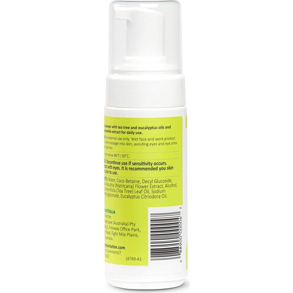 Limpiador Espumoso Facial Thursday Plantation 150 ml Natural