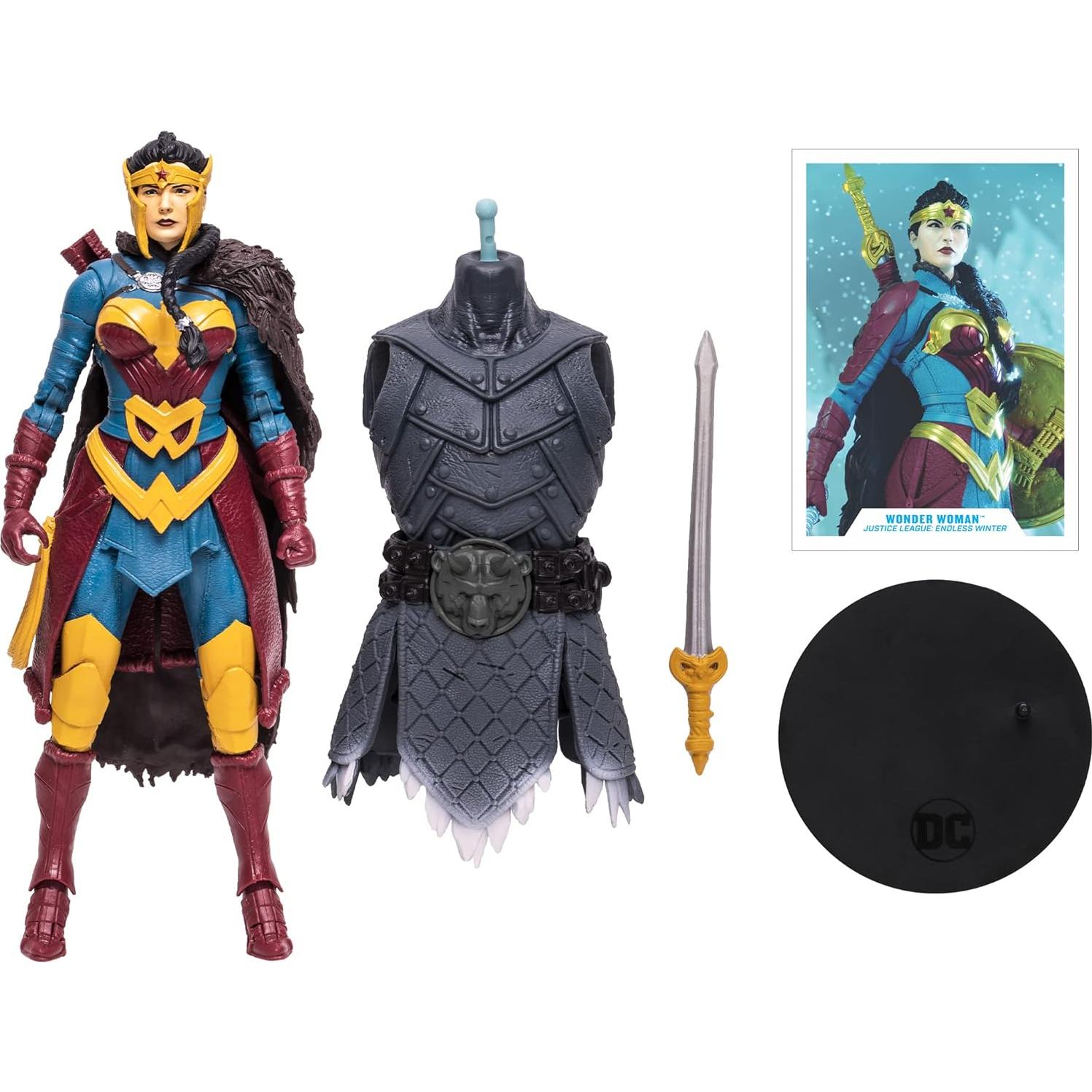 Figura de Acción Wonder Woman McFarlane 17.8 cm Invierno Eterno