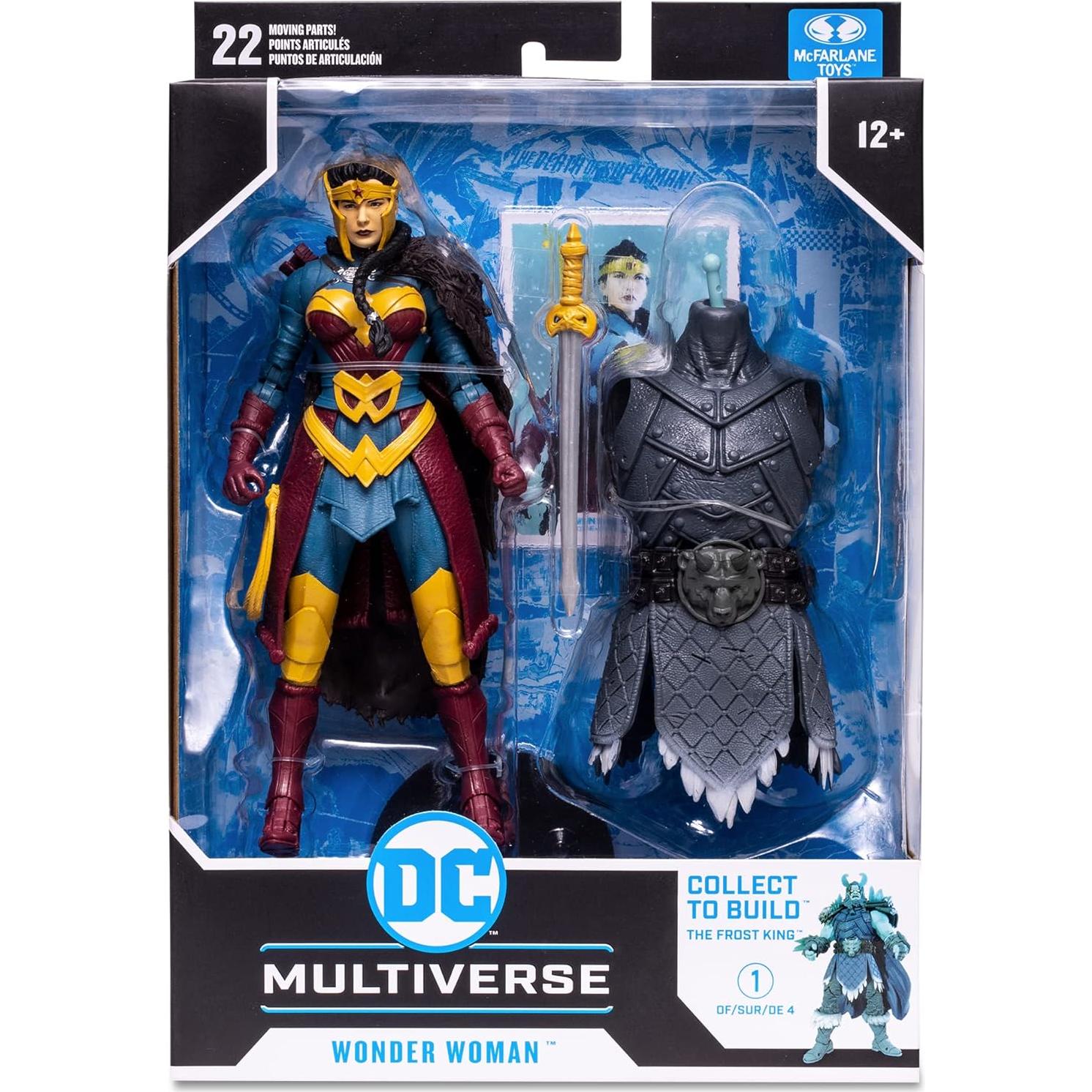 Figura de Acción Wonder Woman McFarlane 17.8 cm Invierno Eterno