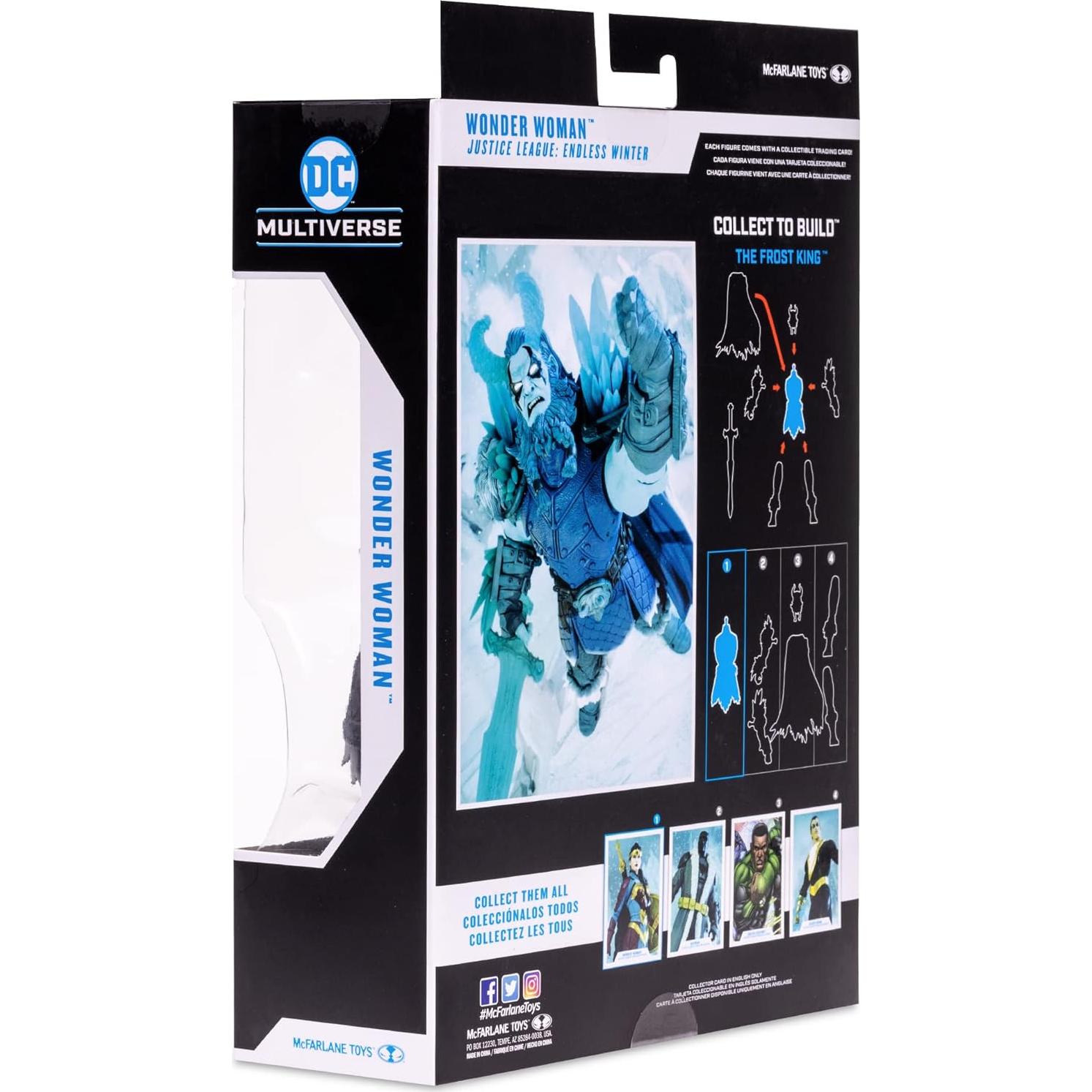 Figura de Acción Wonder Woman McFarlane 17.8 cm Invierno Eterno