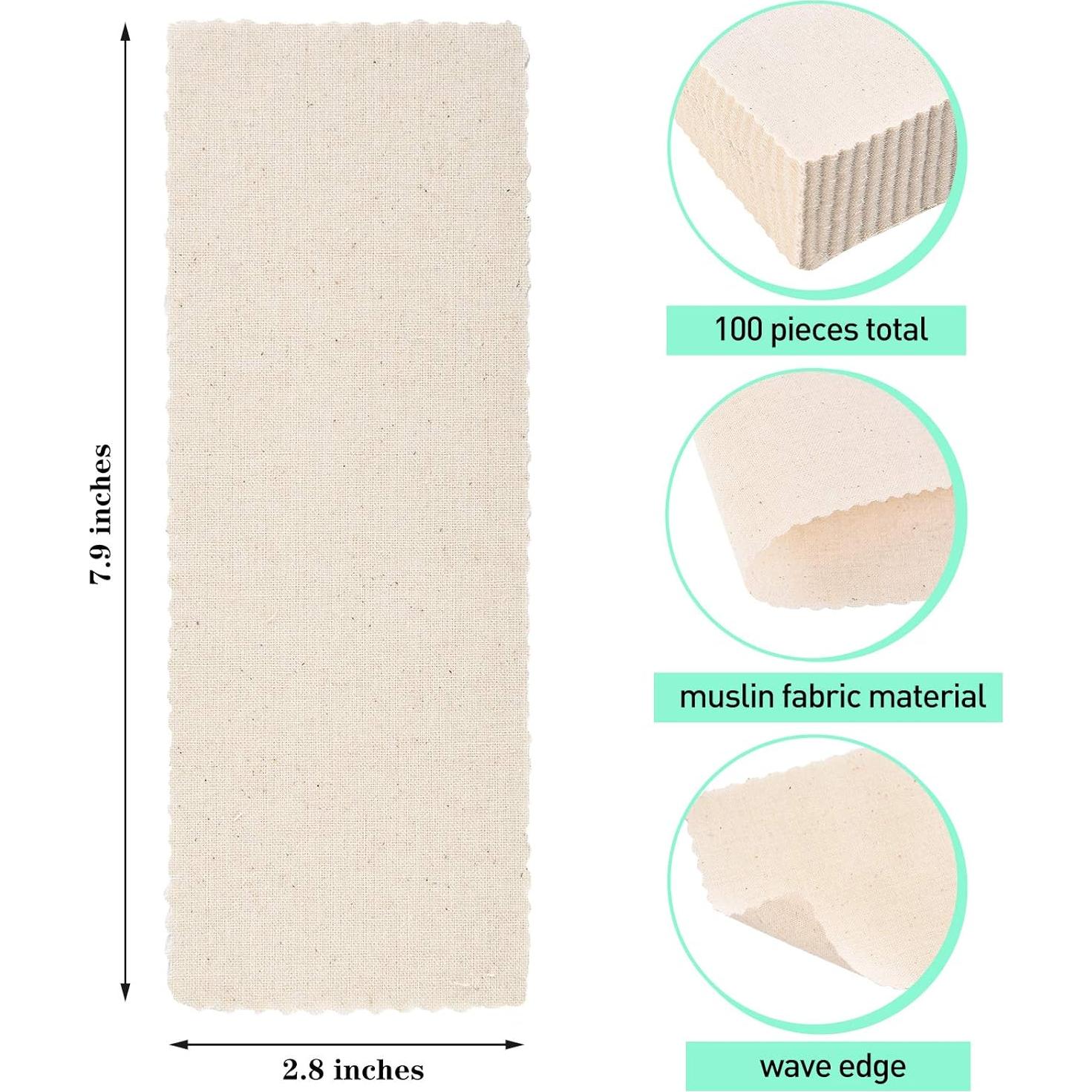 Tiras de Muselina para Depilación Maitys 100 Piezas 7x20 cm