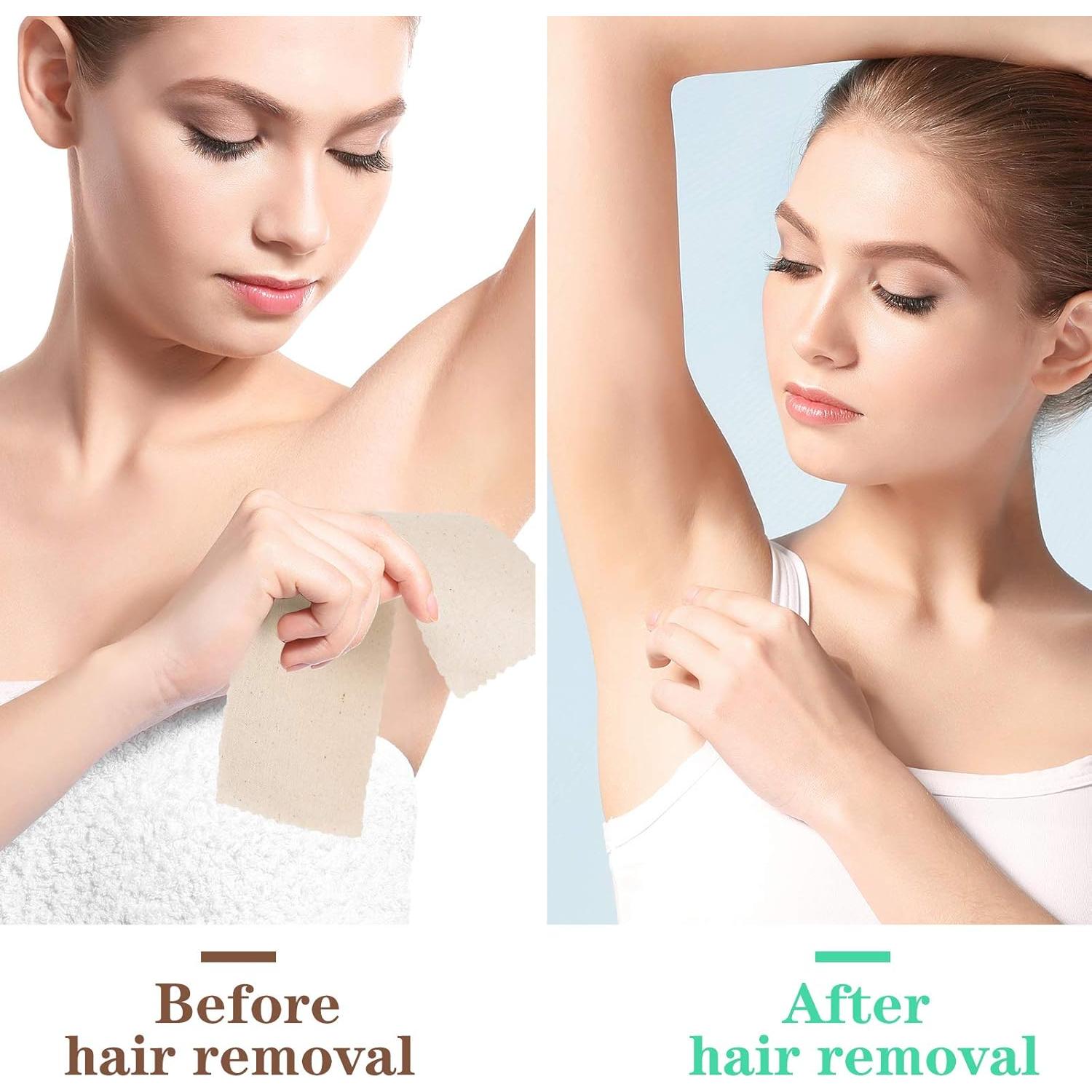 Tiras de Muselina para Depilación Maitys 100 Piezas 7x20 cm