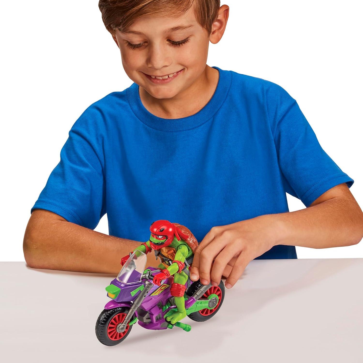 Ciclo de Batalla Dragón Púrpura Playmates con Raphael