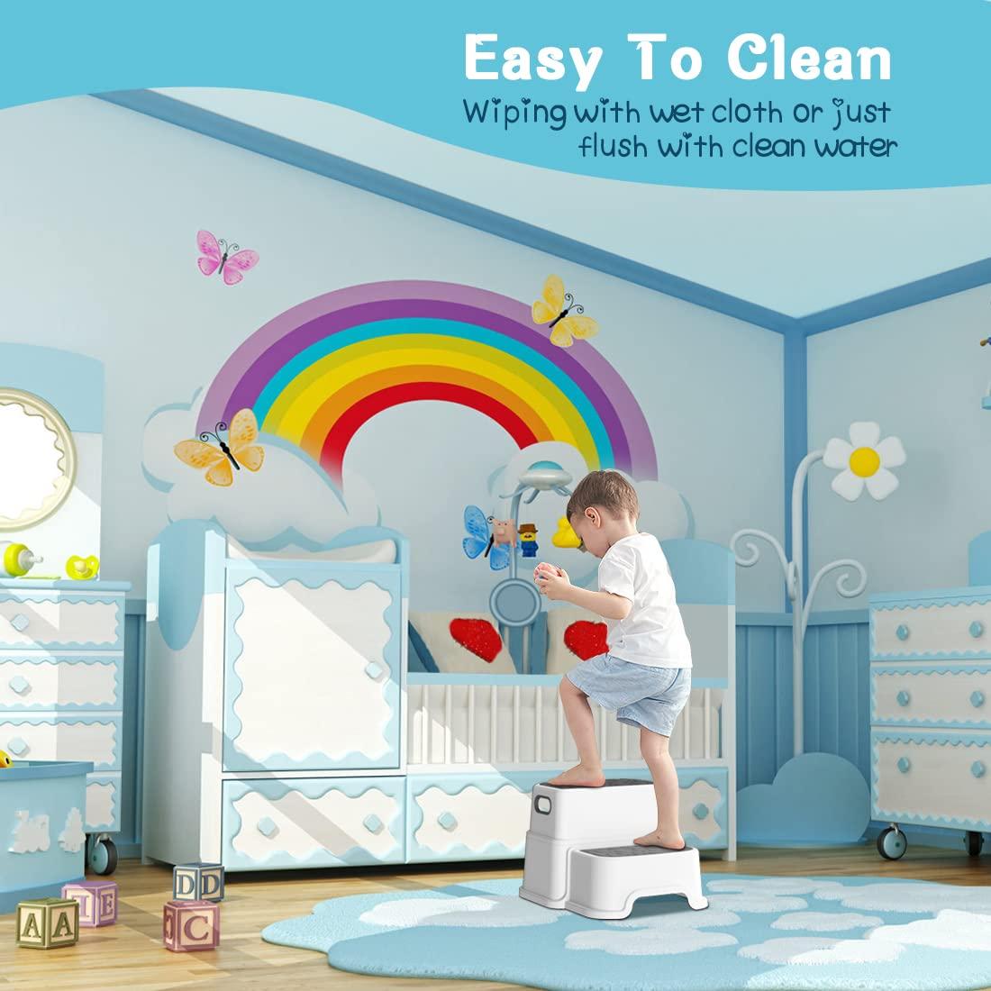 Escalera para Niños AJVV YT-8869 Antideslizante 2 Escalones