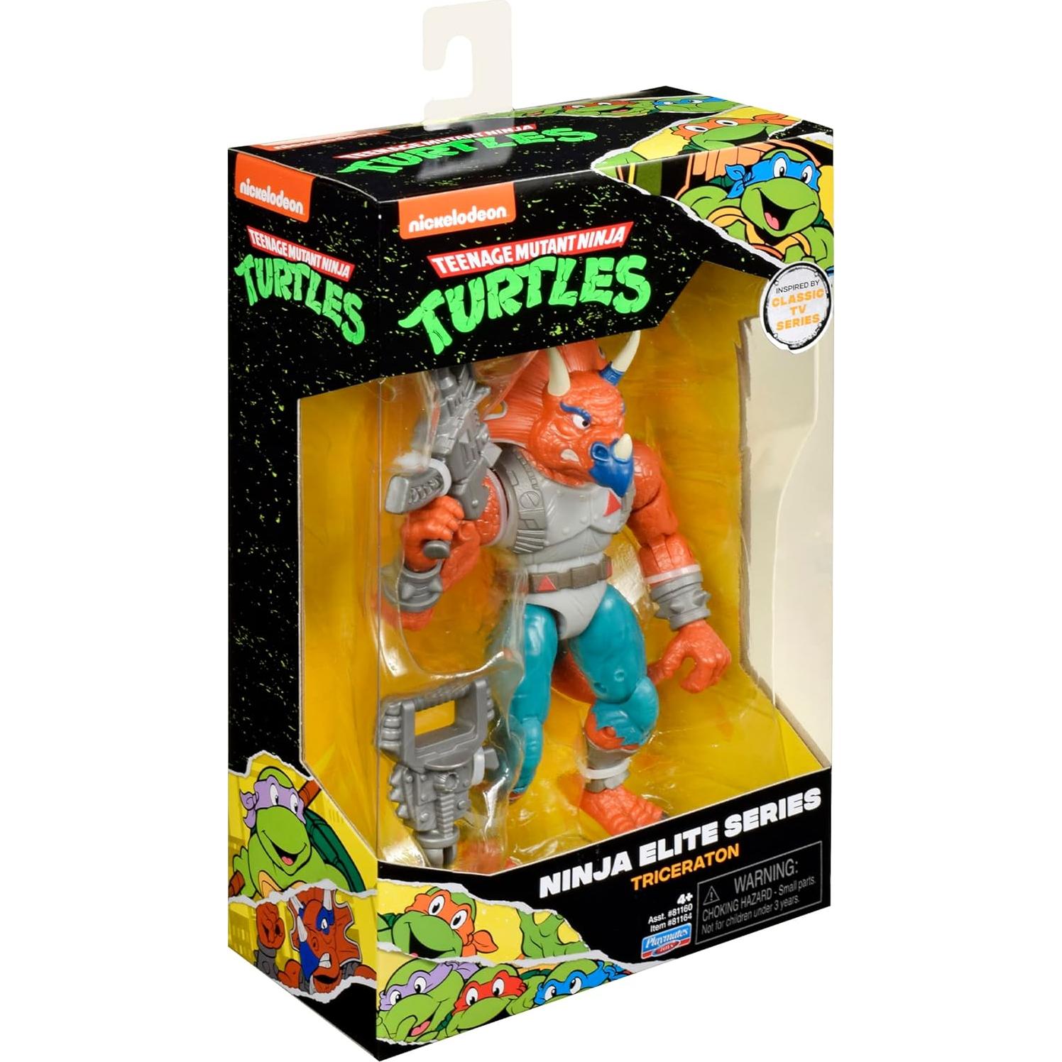 Figura Triceraton Ninja Elite 15 cm Playmates Toys